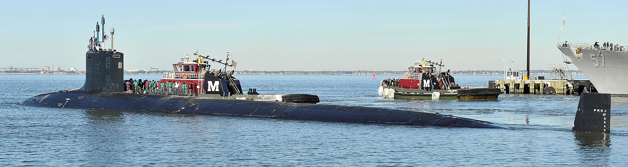 ssn-783 uss minnesota virginia class attack submarine us navy 03 naval station norfolk virginia