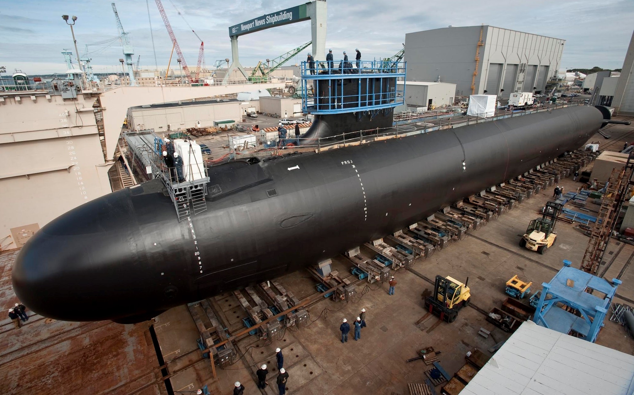 ssn-783 uss minnesota virginia class attack submarine us navy 19 newport news shipbuilding hii