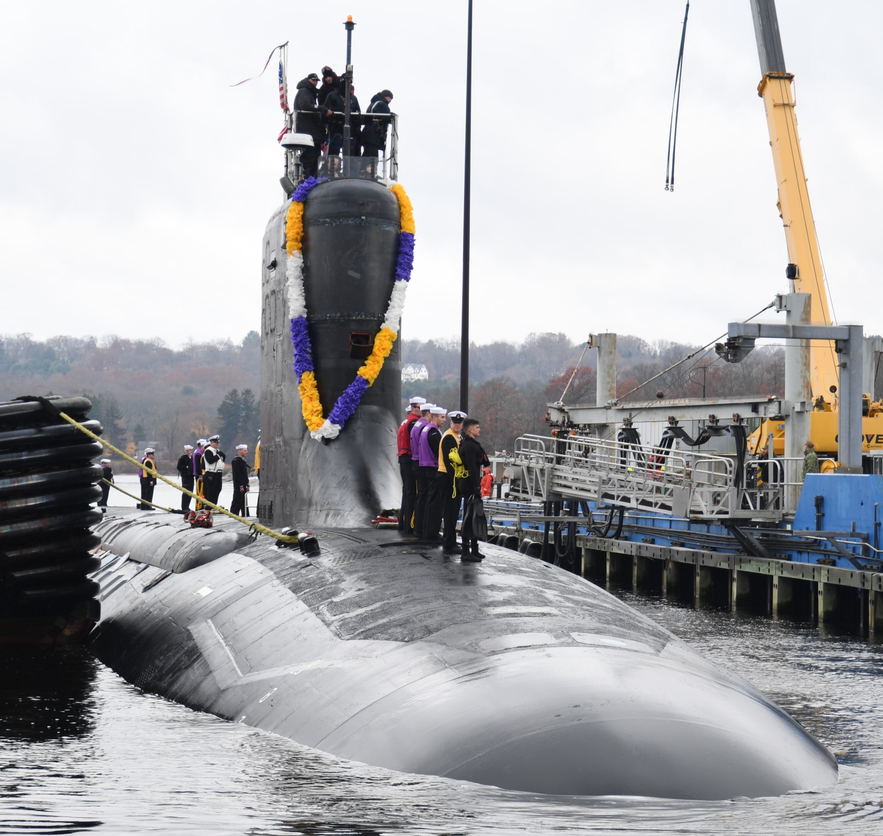 ssn-783 uss minnesota virginia class attack submarine us navy 40 subase new london groton connecticut