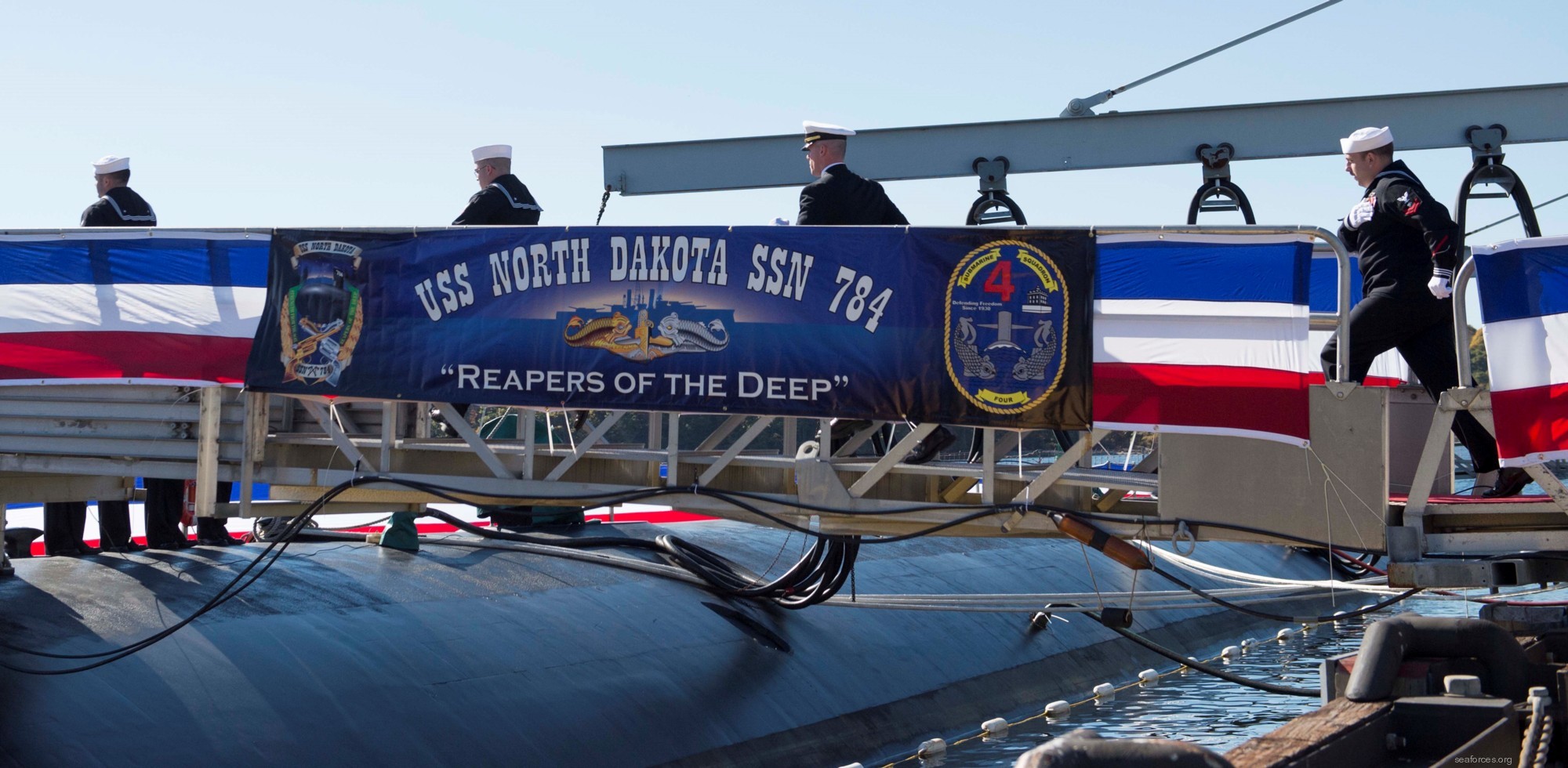 ssn-784 uss north dakota virginia class attack submarine us navy 06 commissioning