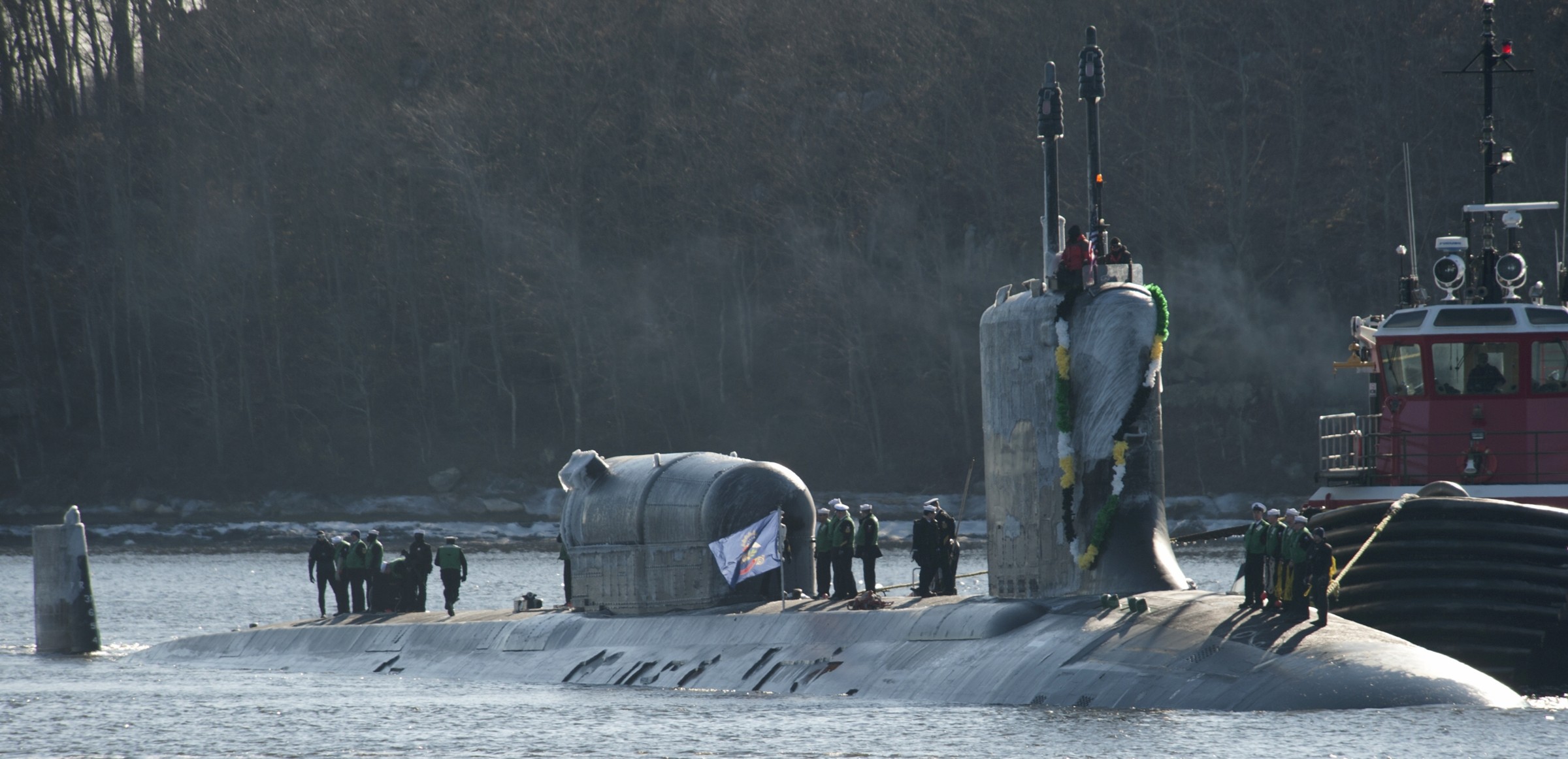 ssn-784 uss north dakota virginia class attack submarine us navy 29 new london groton