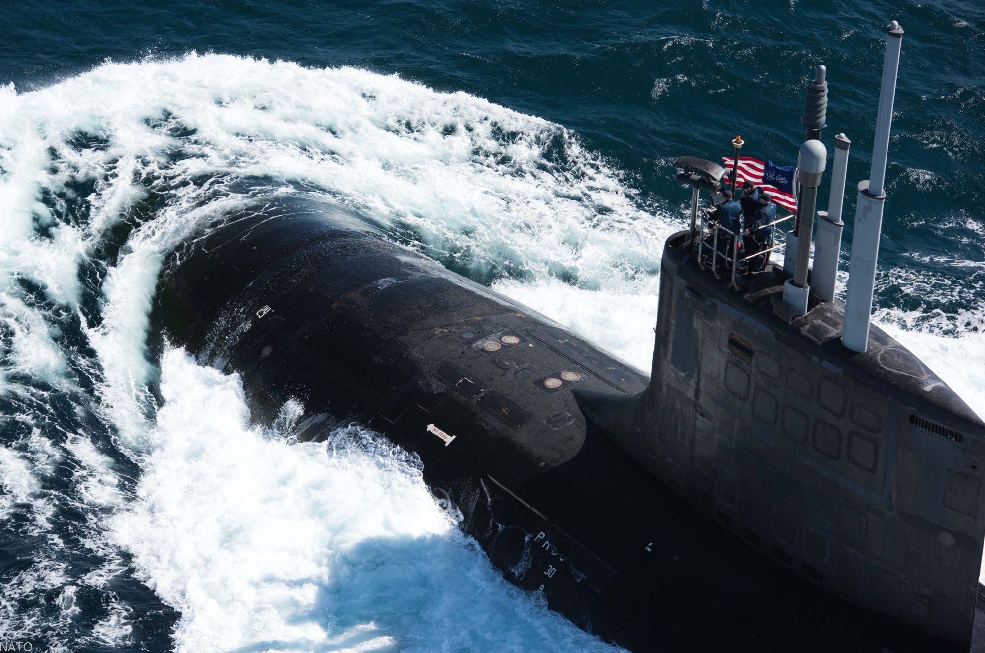 ssn-785 uss john warner virginia class attack submarine us navy 26 nato exercise dynamic manta