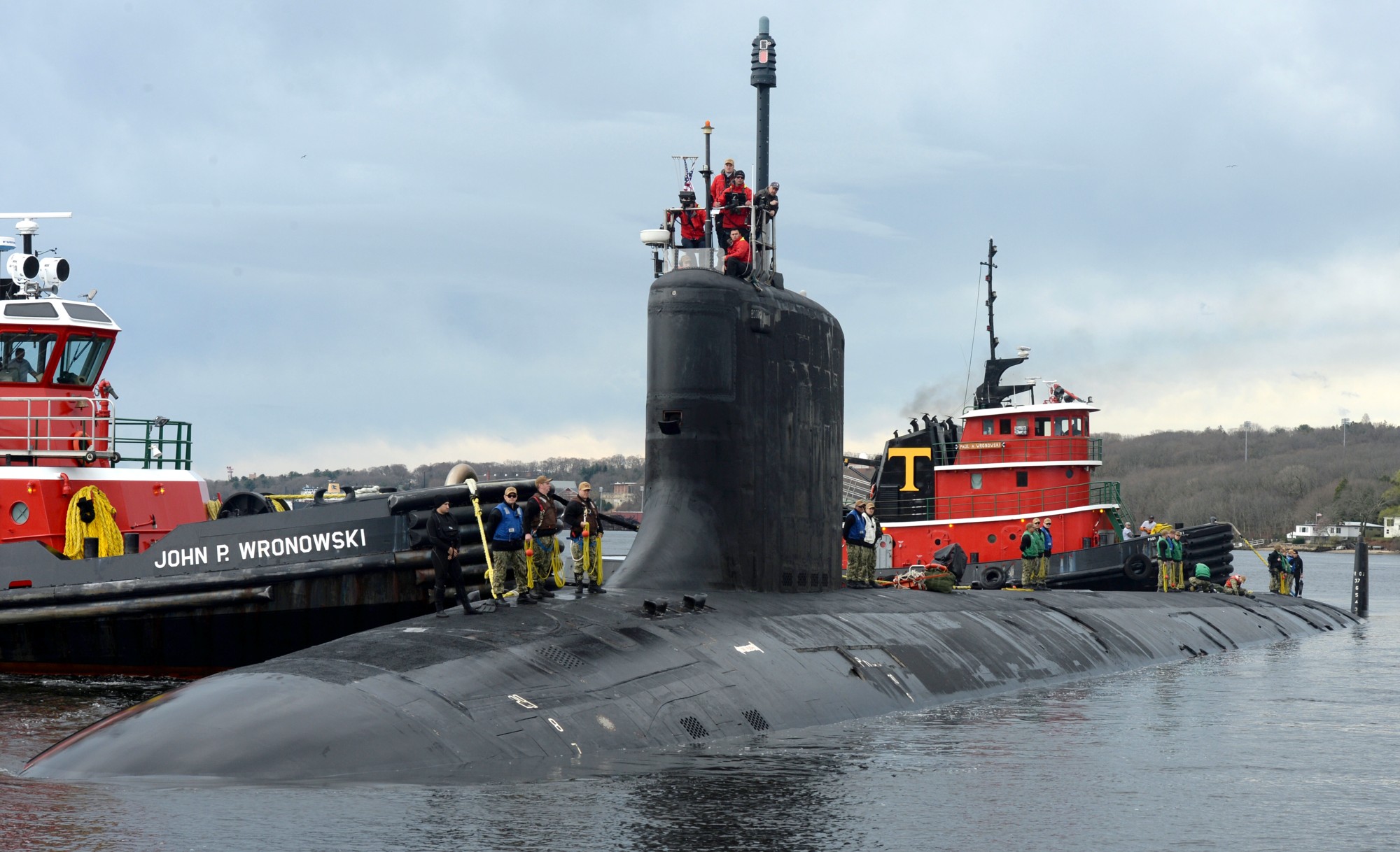 ssn-785 uss john warner virginia class attack submarine us navy 35x huntington ingalls newport news
