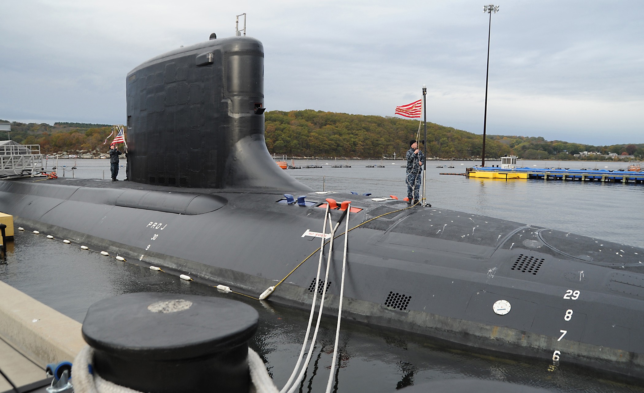 ssn-786 uss illinois virginia class attack submarine us navy 03 subase new london groton connecticut
