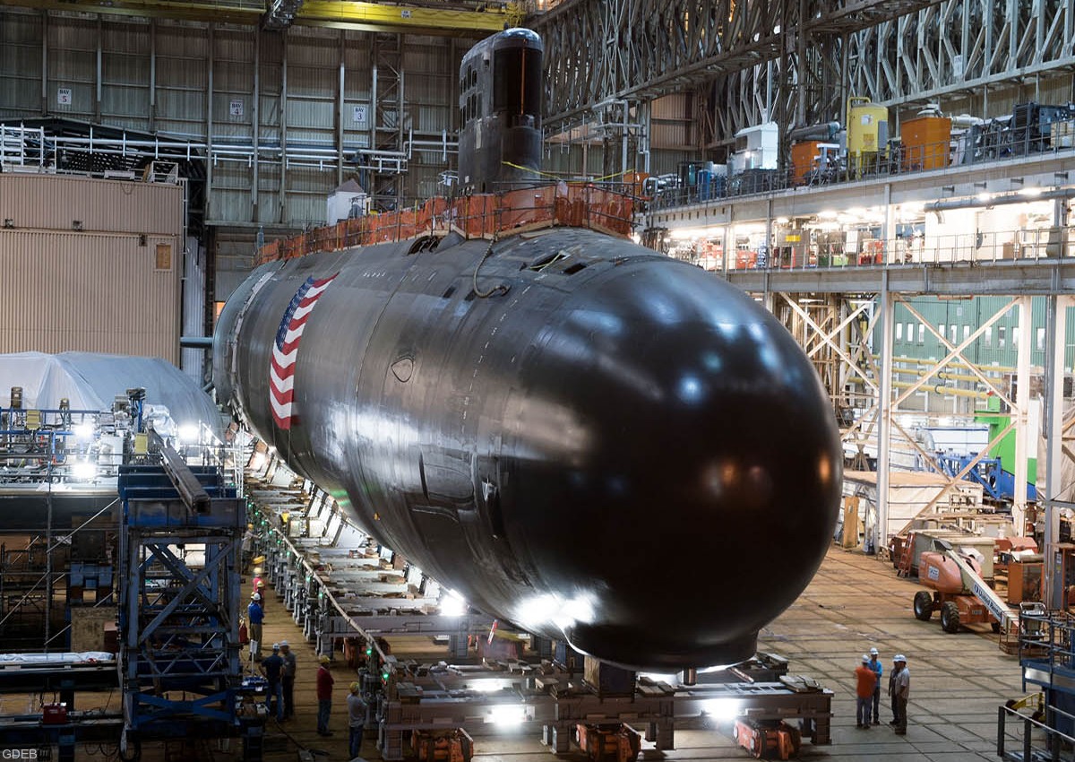 ssn-786 uss illinois virginia class attack submarine us navy general dynamics electric boat groton
