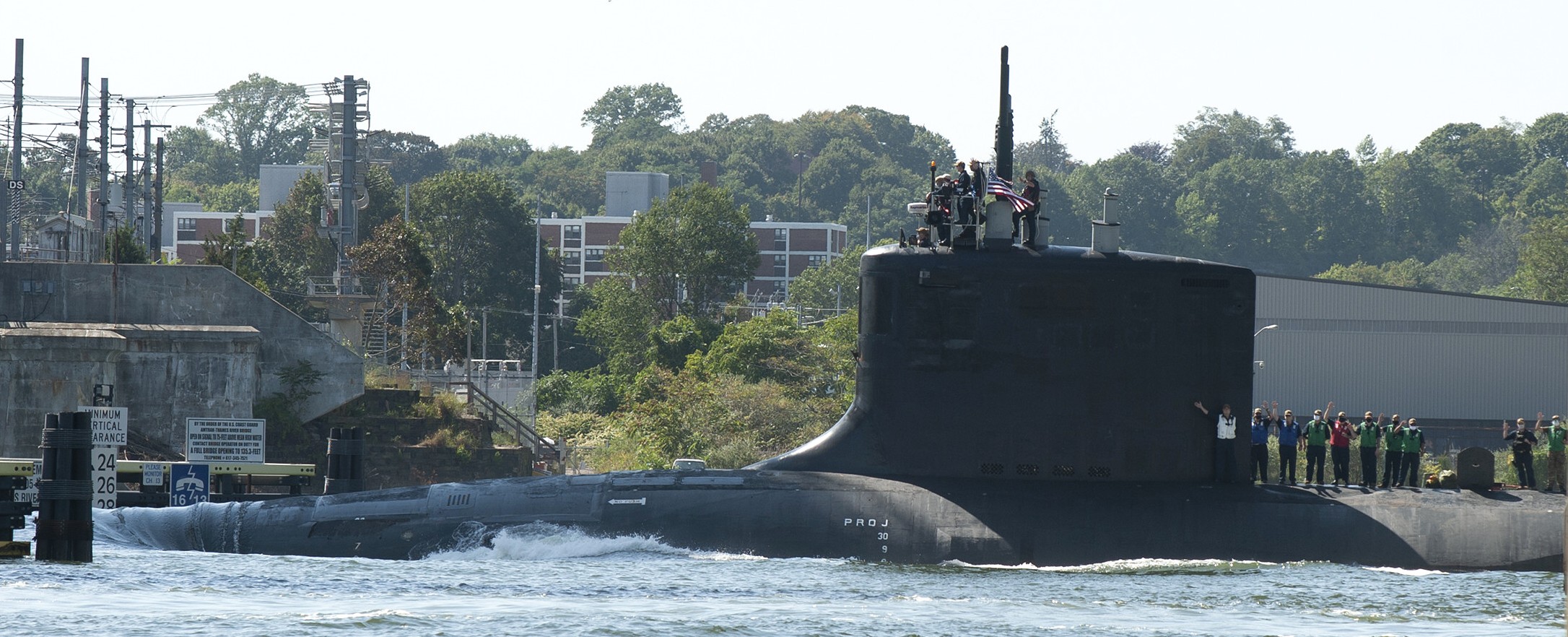 ssn-788 uss colorado virginia class attack submarine us navy 30 subase new london groton connecticut