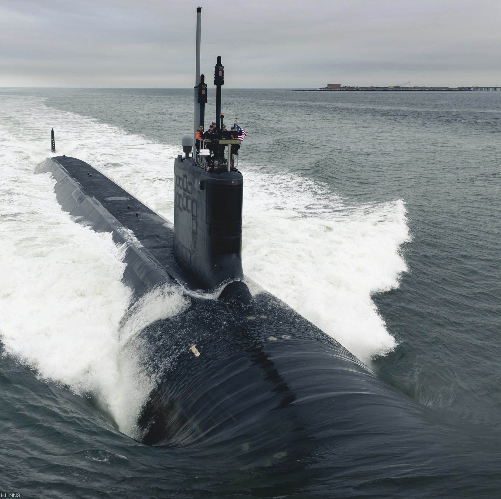 ssn-789 uss indiana virginia class attack submarine us navy 08 sea trials
