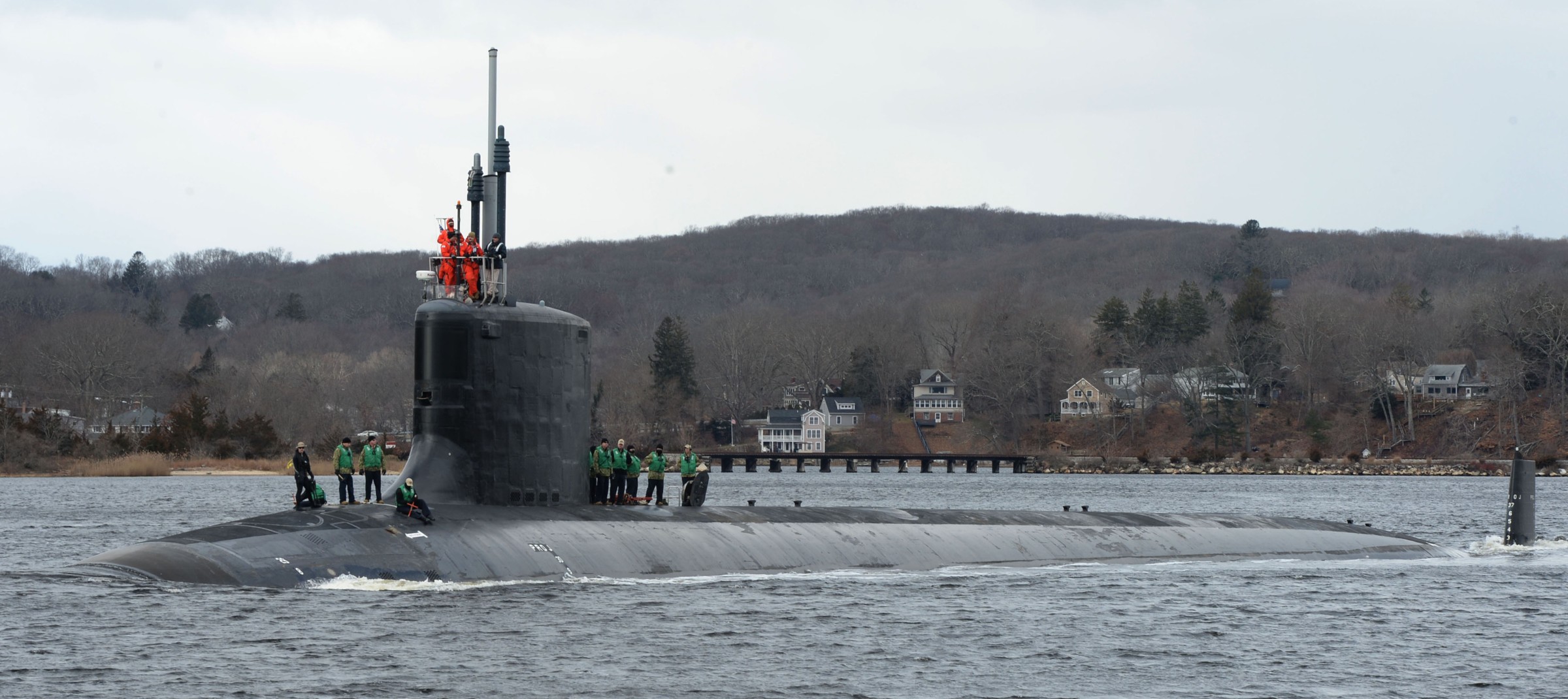 ssn-790 uss south dakota virginia class attack submarine us navy 08 naval submarine base new london groton connecticut