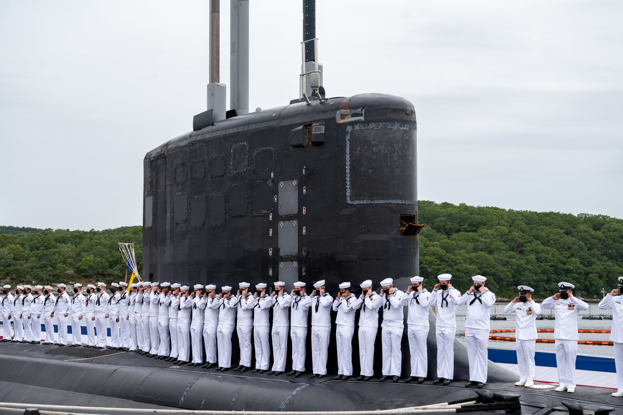 ssn-792 uss vermont virginia class attack submarine us navy 04 commissioning celebrations