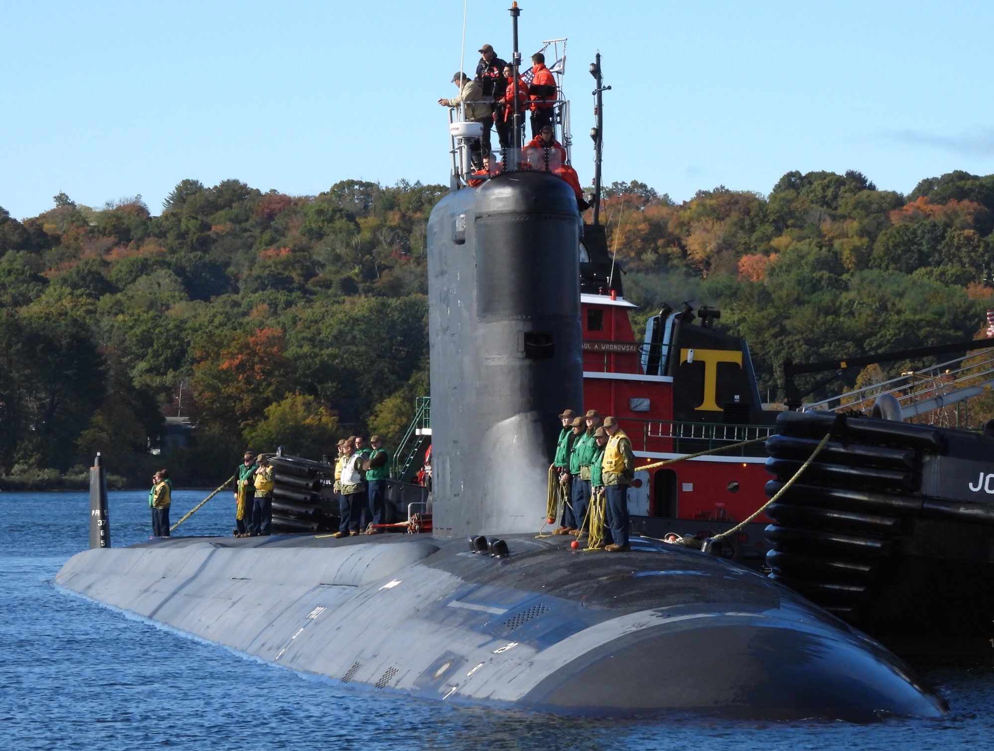 ssn-793 uss oregon virginia class attack submarine block iv naval submarine base new london groton connecticut 17