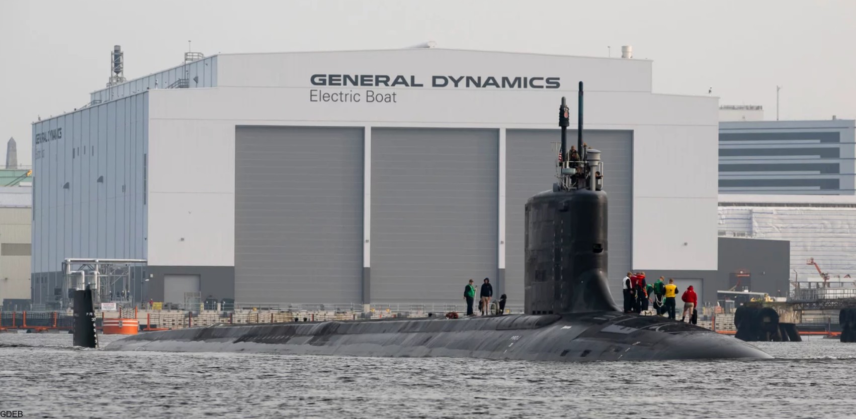 ssn-795 uss hyman g. rickover virginia class attack submarine us navy general dynamics electric boat gdeb groton 07