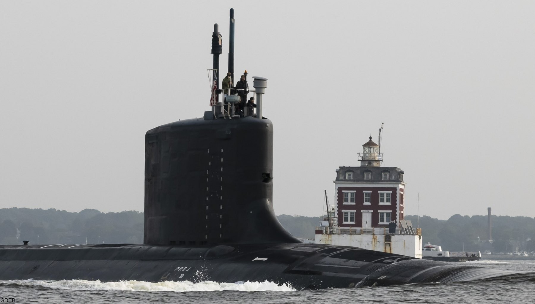 ssn-795 uss hyman g. rickover virginia class attack submarine us navy groton connecticut trials 08