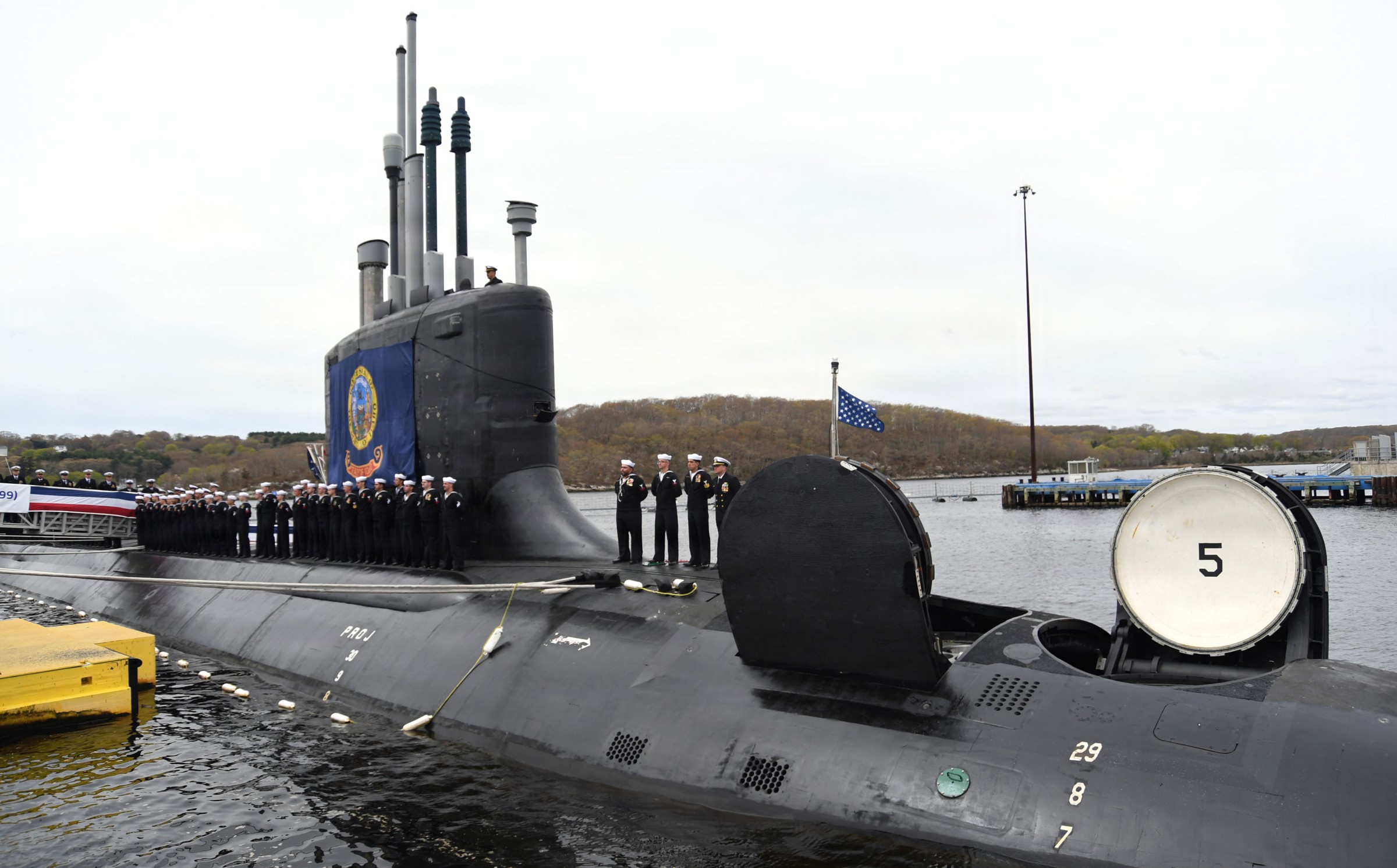uss idaho ssn 799 virginia class attack submarine general dynamics electric boat gdeb groton us navy 15x