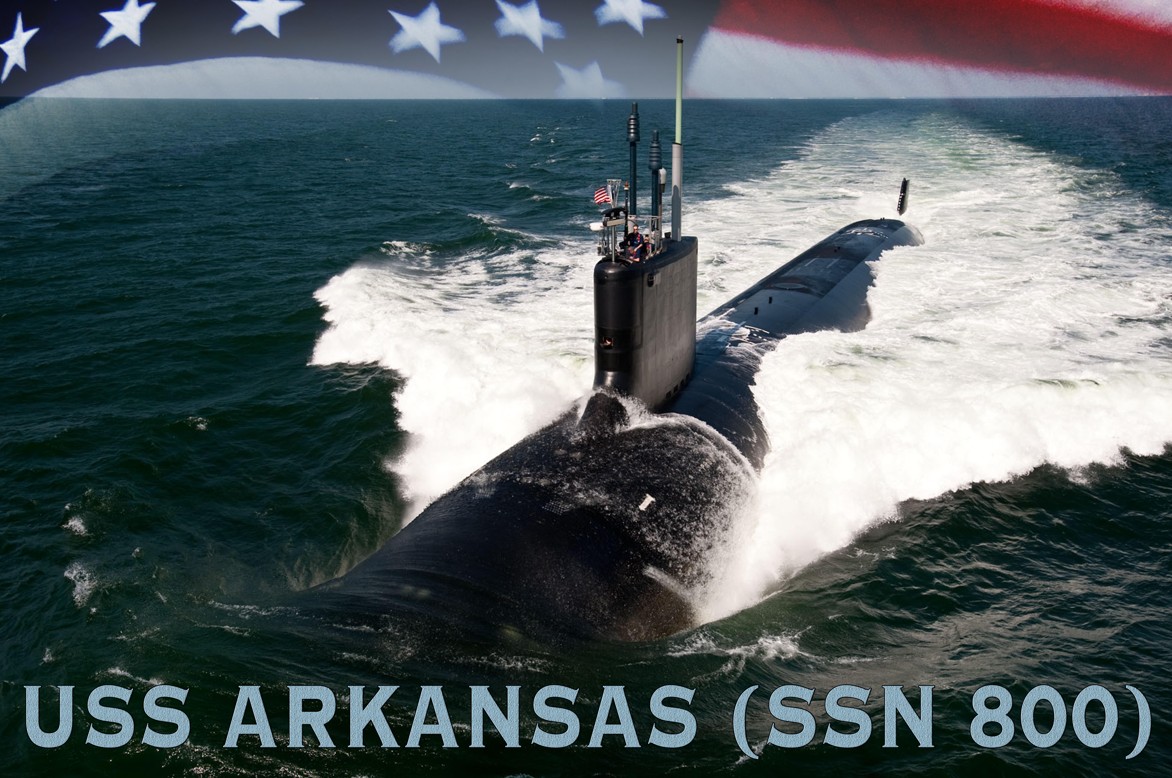 ssn-800 uss arkansas virginia class attack submarine us navy 02x