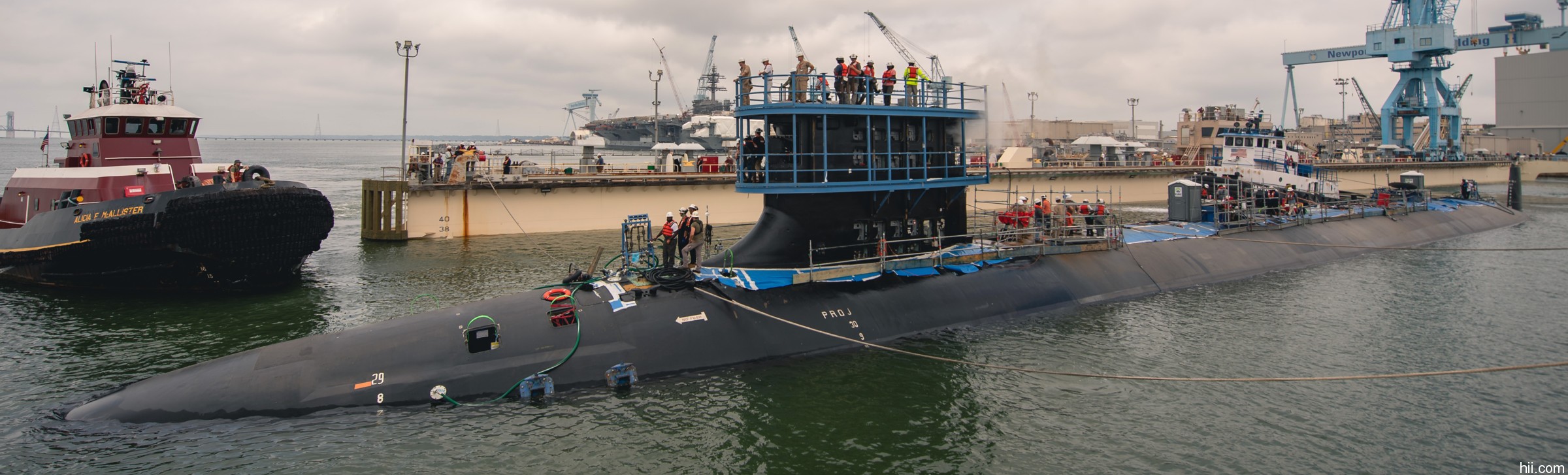 ssn-800 uss arkansas attack submarine launching huntington ingalls newport news 2025 13