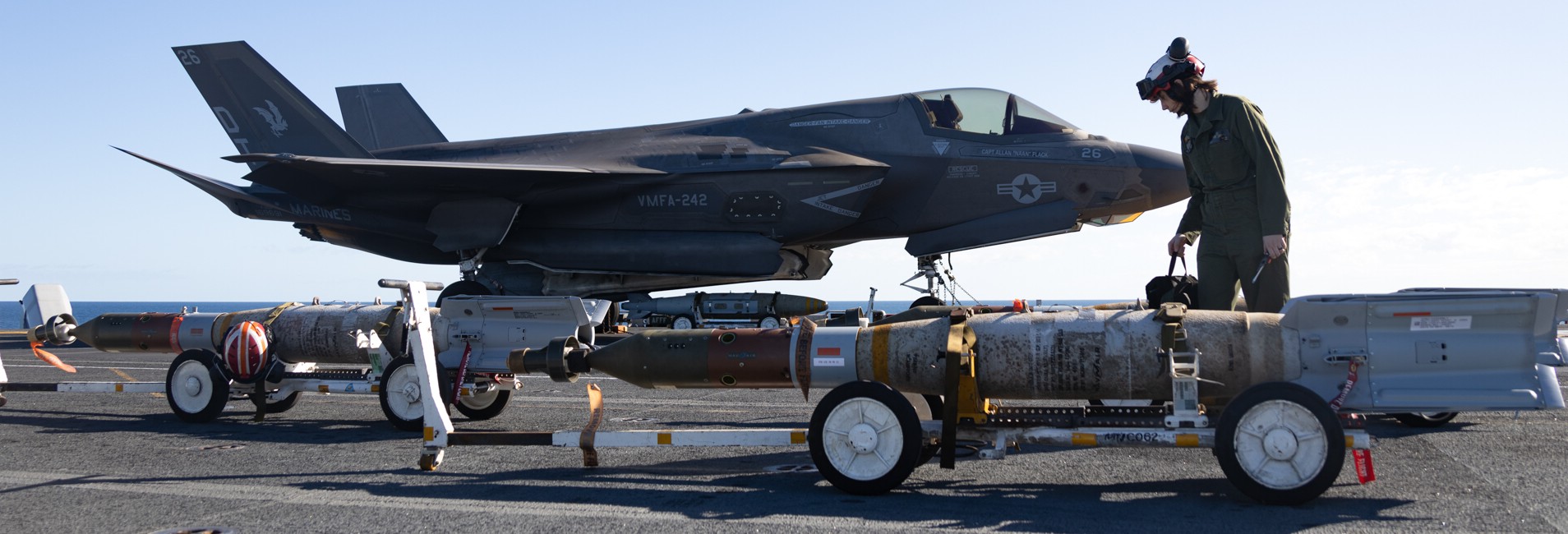 gbu-12 paveway laser guided bomb unit gbu 500 lbs air force navy marines f-35b lightning 03