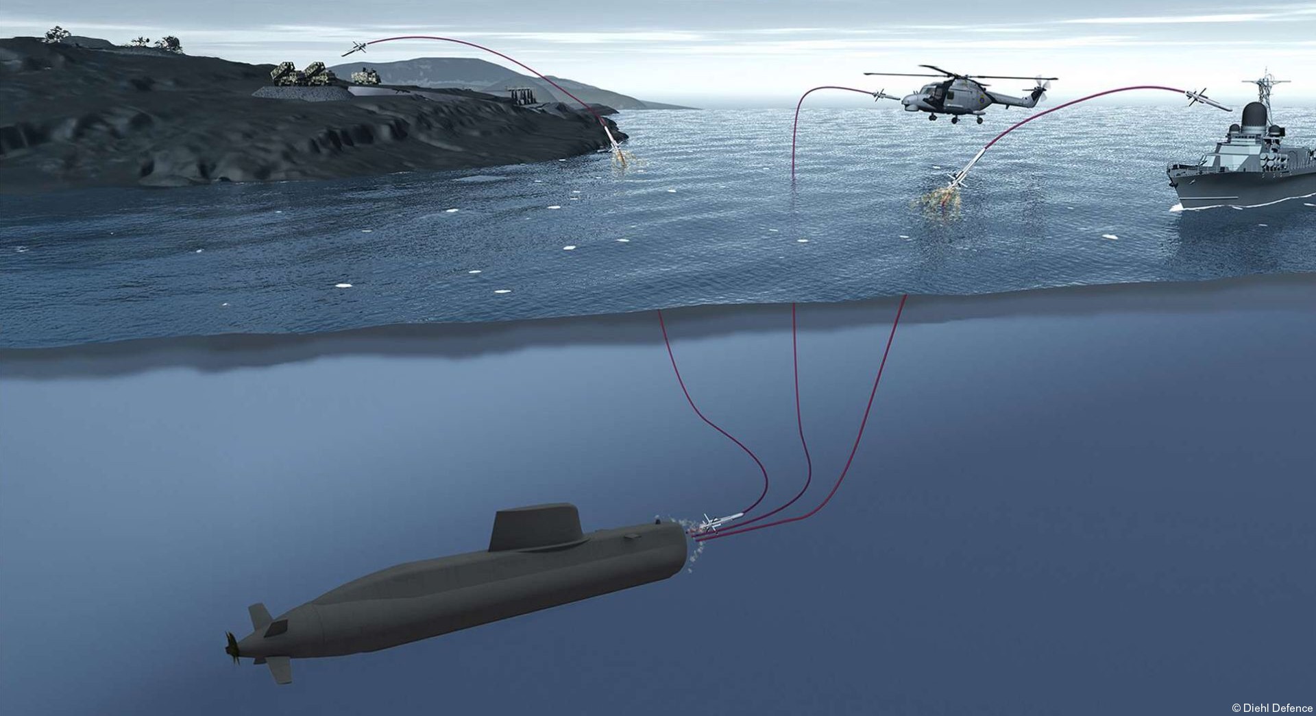 idas missile interactive defence and attack system for submarines consortium tkms diehl hdw kongsberg 05