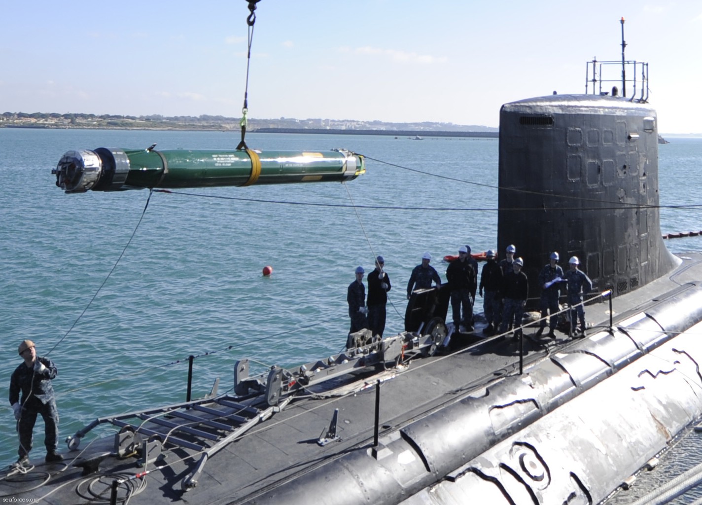 mk-48 adcap heavy weight torpedo 21 inches 533mm submarine navy 23 virginia class ssn