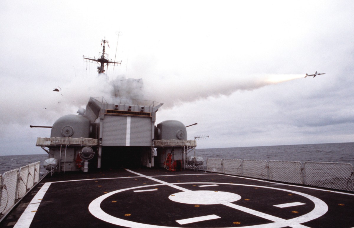 albatros 8-cell launcher aspide sam missile