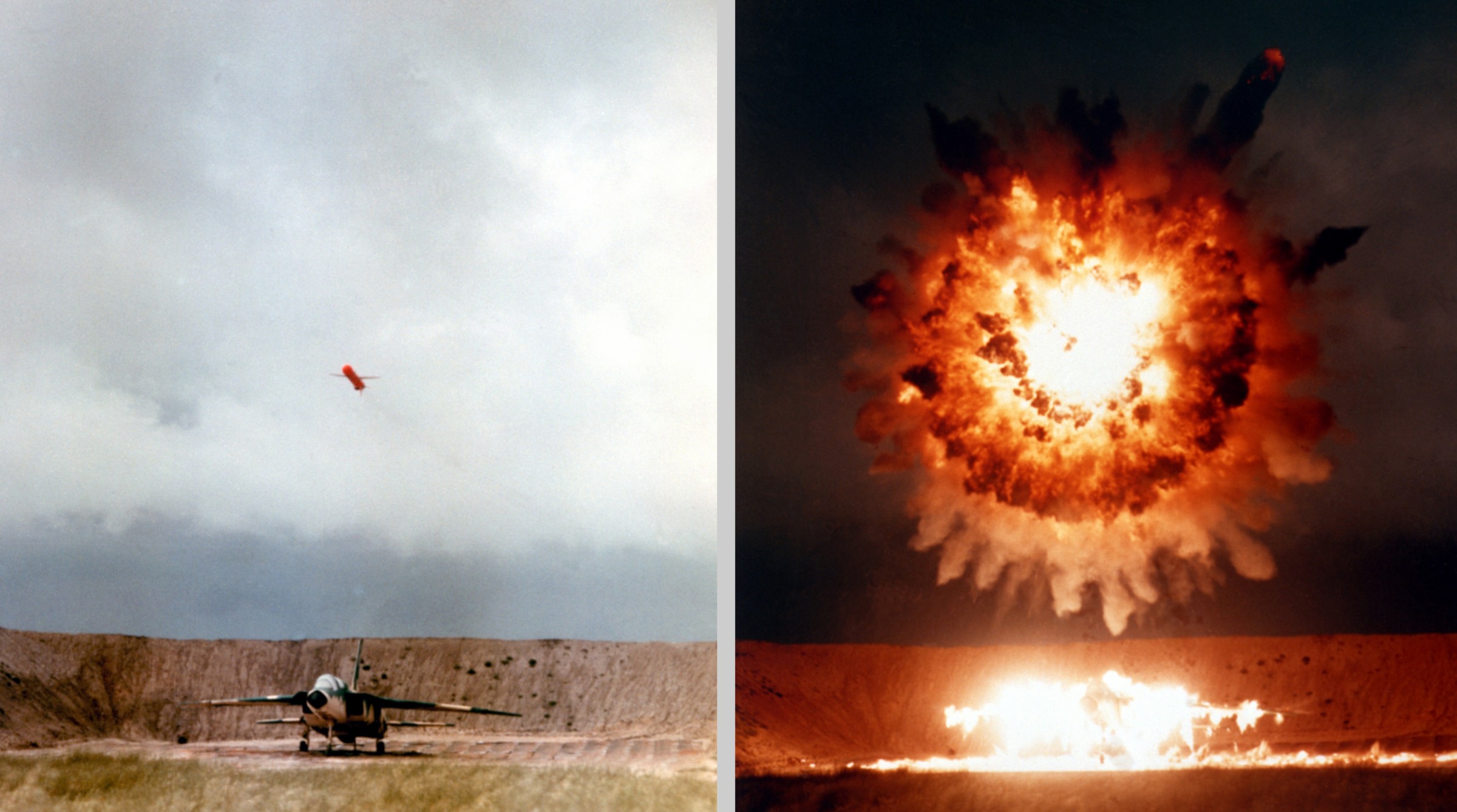 ugm-109 tomahawk land attack missile tlam us navy airburst target test 53