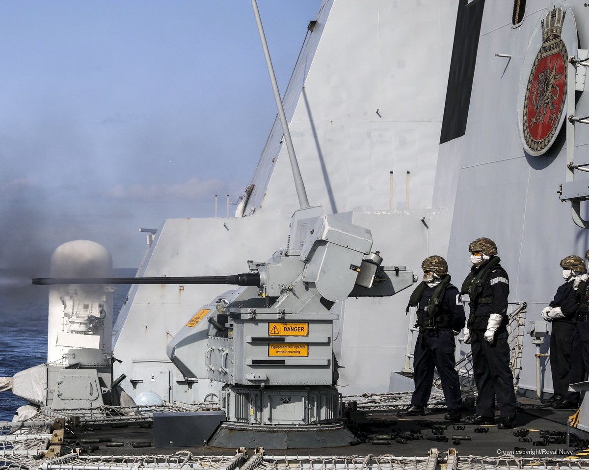 ds30b mark-1 rapid fire cannon 30mm daring class type 45 destroyer royal navy 09