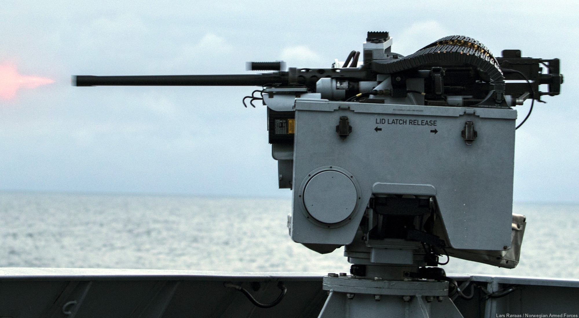 sea protector remote weapon system rws kongsberg defence m2hb machine gun 03