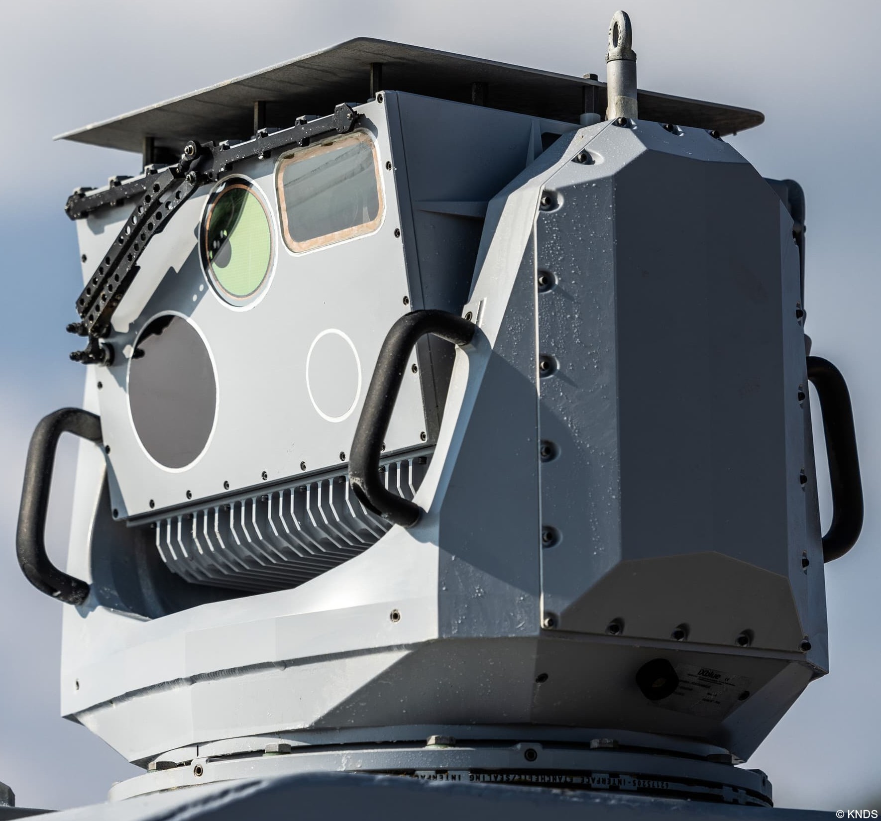 knds rapidfire 40 mm naval remote weapon system rws ciws thales optronic fire control system fcs 07