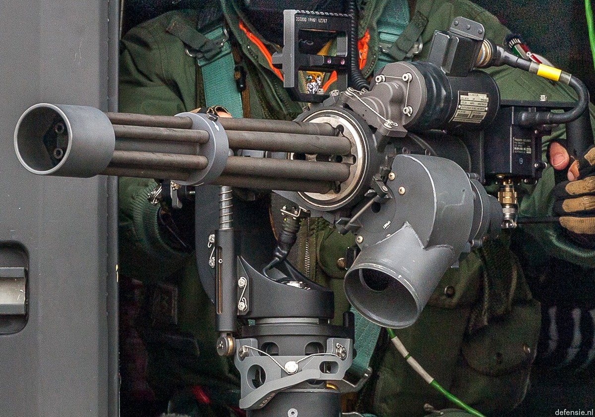 m134 mk.44 gau-17/a rotary machine gun system minigun gatling 7,62mm netherlands navy 31