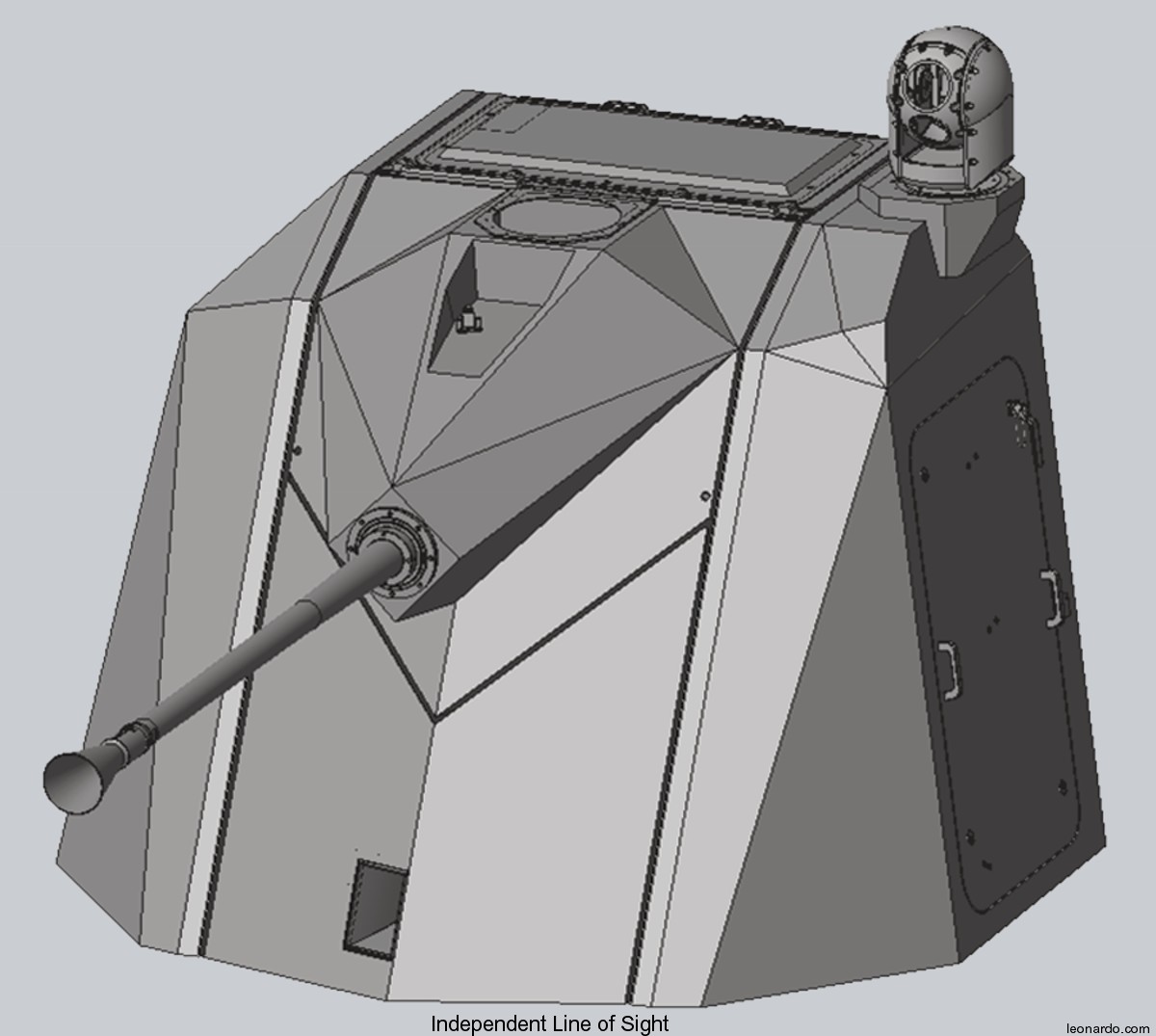 marlin 40 ws naval remote weapon system rws leonardo 40l70 machine gun aaw asuw 02