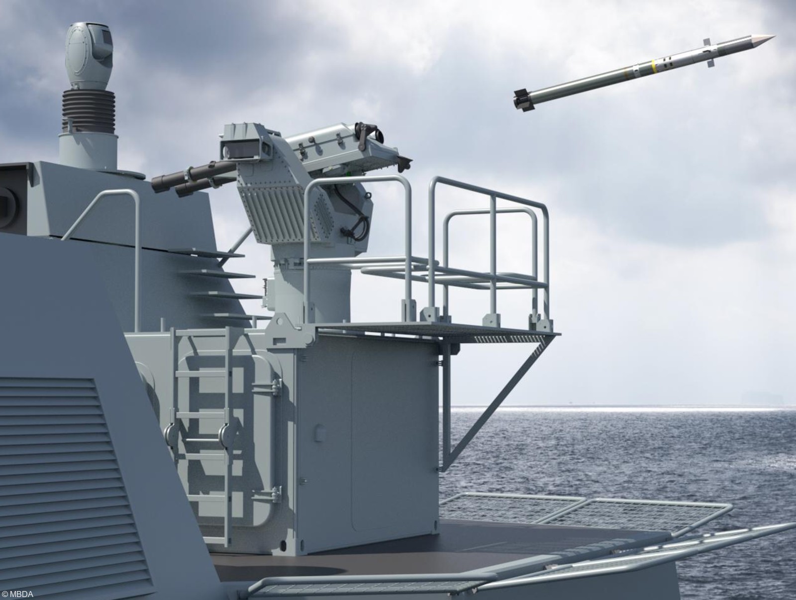 mbda simbad rc missile defense system close in mistral sam remote controlled 08