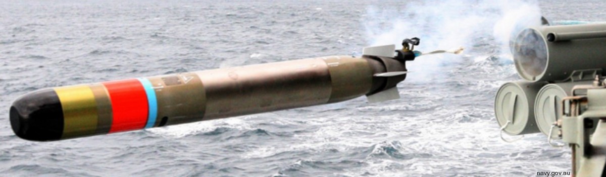 eurotorp mu90 impact torpedo 12.75 inches 324mm wass leonardo naval group thales navy 13