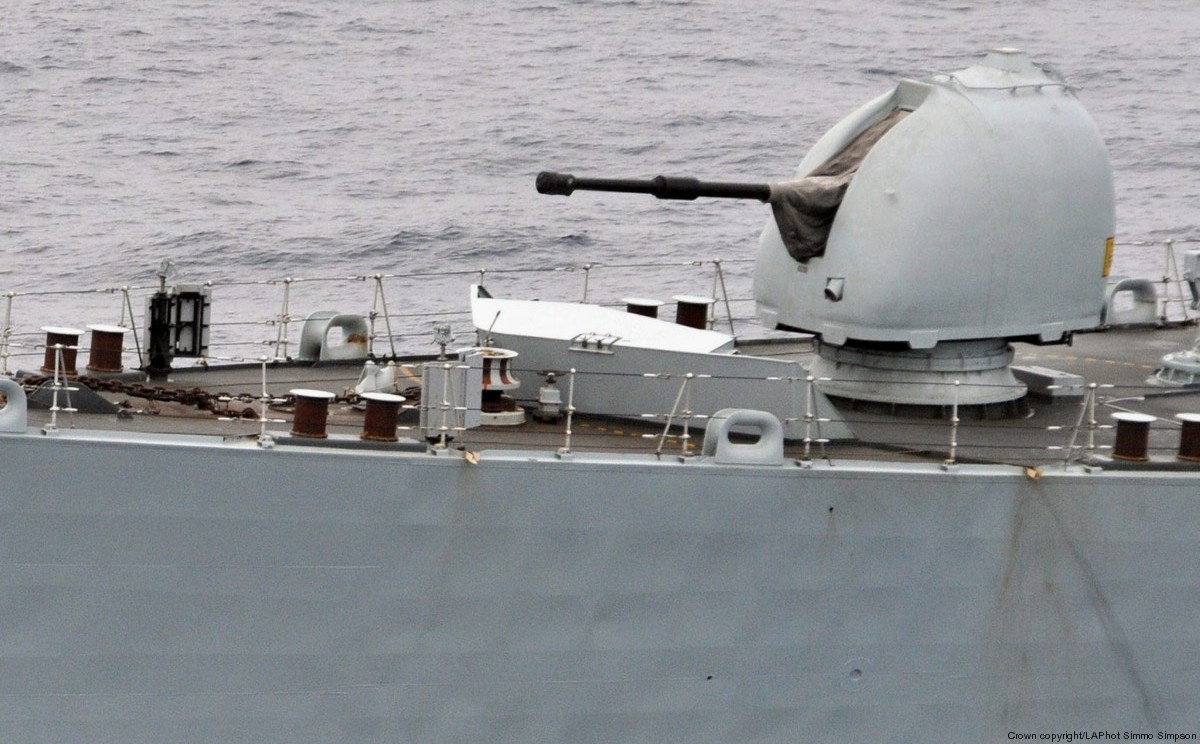 mark 8 mod.0 naval gun system 4.5 inches royal navy type 42 sheffield class destroyer 08