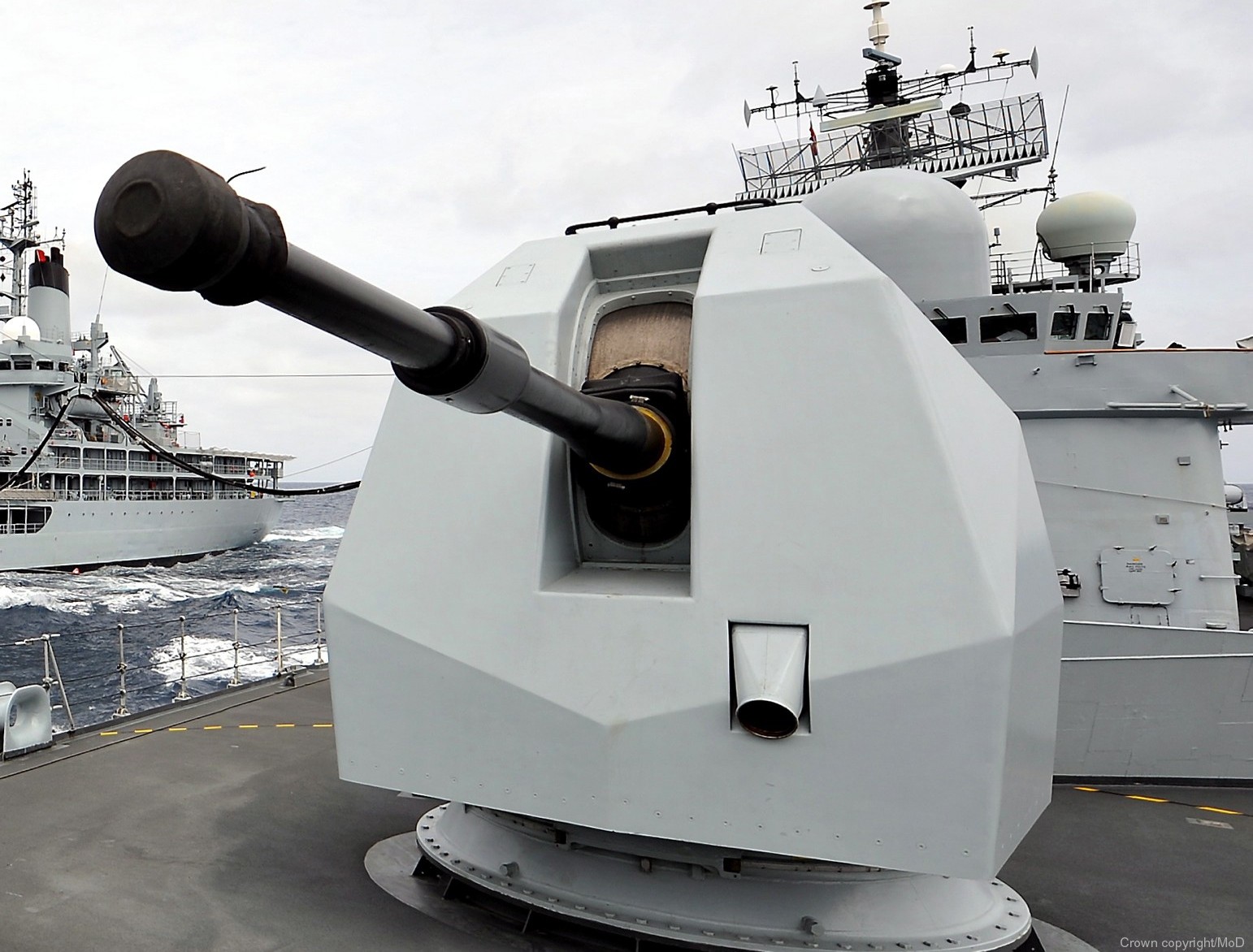 mark 8 mod.1 naval gun system 4.5 inches royal navy type 42 sheffield class destroyer 13