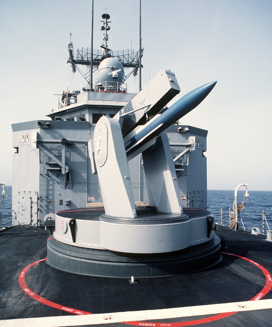mk-13 guided missile launching system gmls single arm rim-66 standard sm-1mr oliver hazard perry class ffg 07