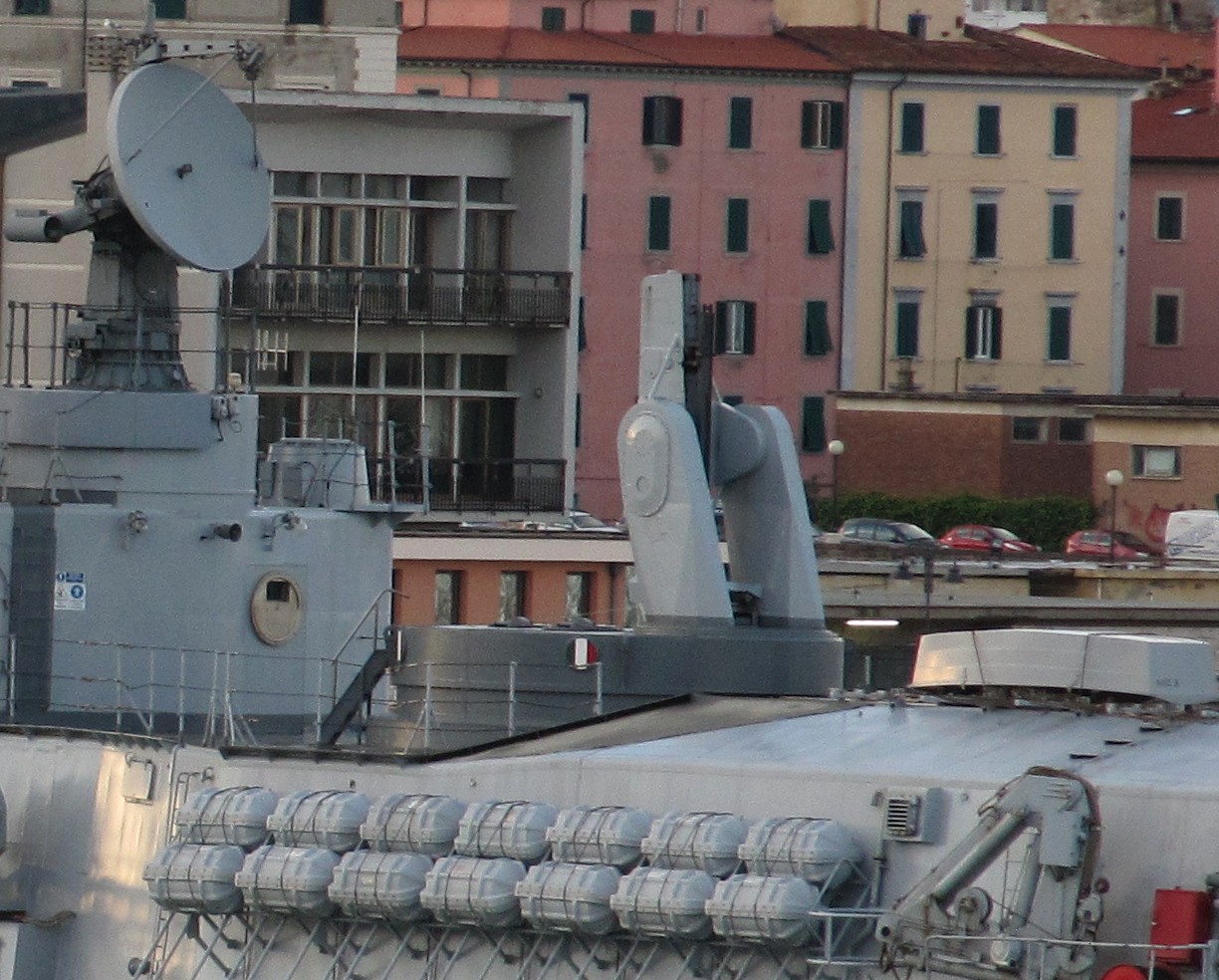 mk-13 missile launcher durand de la penne class destroyer ddg italian navy