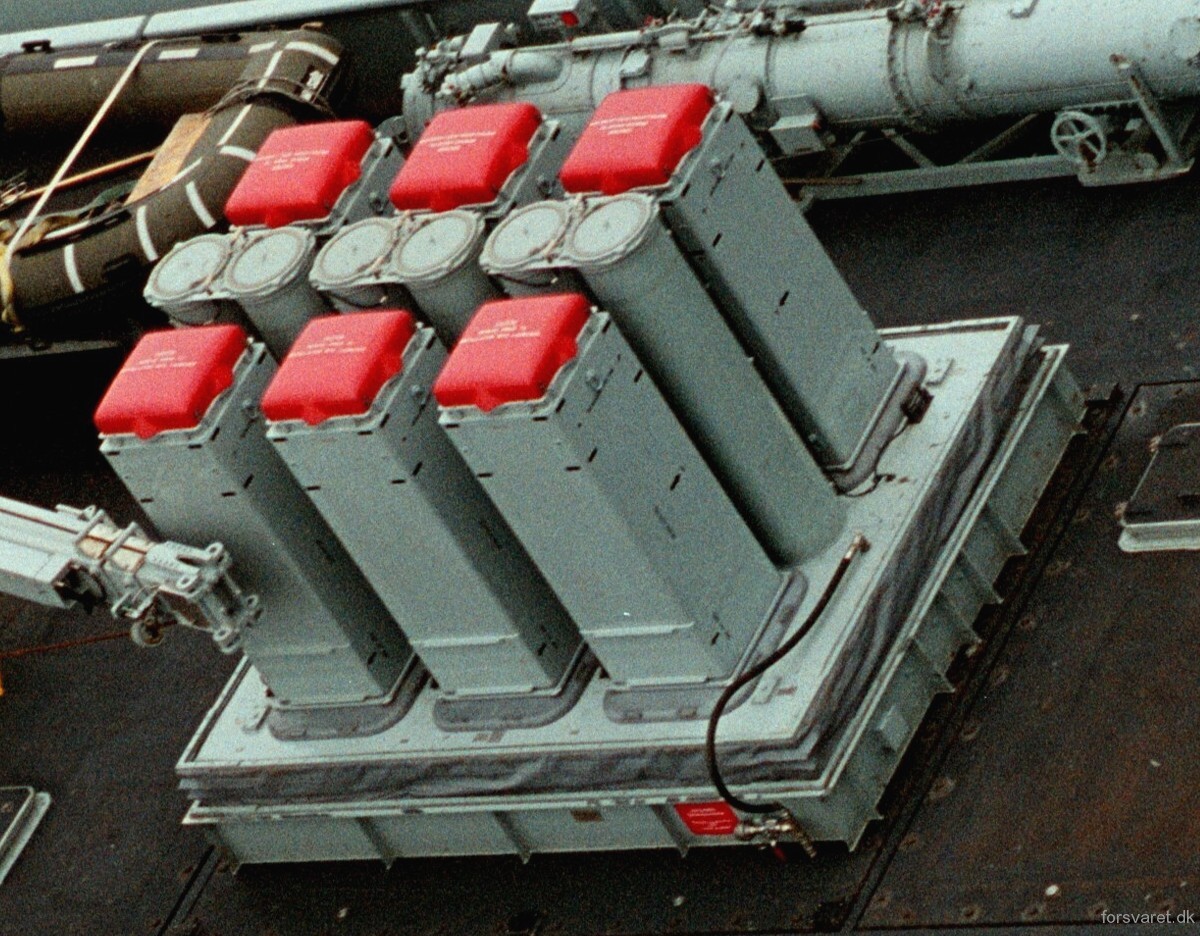 mk. 48 vls vertical launching system gmvls rim-7 rim-162 evolved sea sparrow missile essm nato sam 03a stanflex flyvefisken class