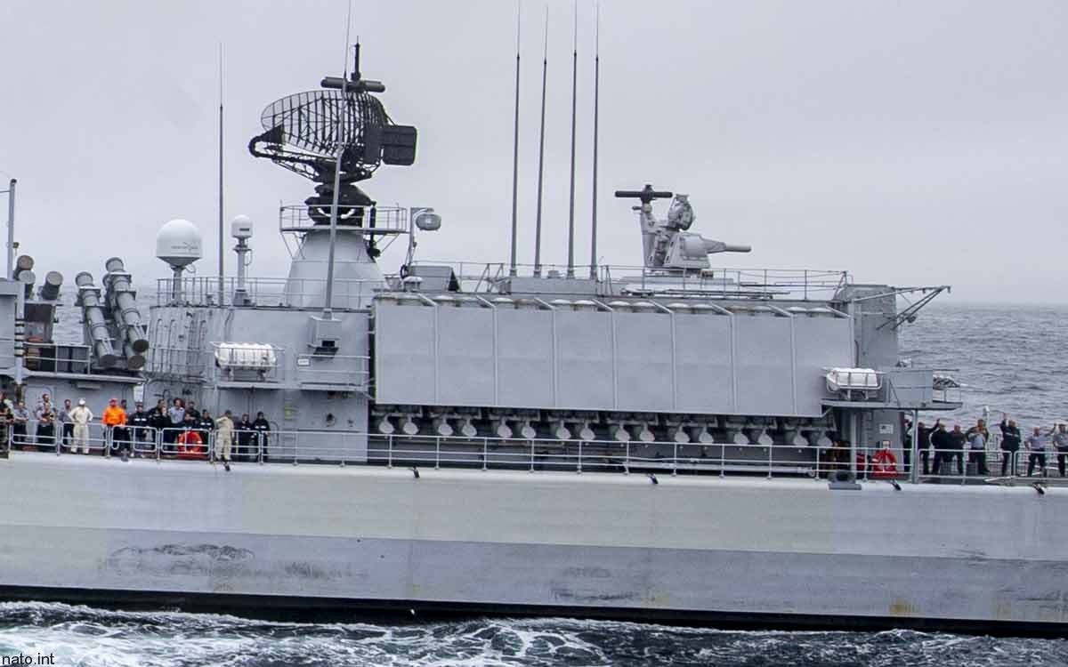 mk. 48 vls vertical launching system gmvls rim-7 rim-162 evolved sea sparrow missile essm nato sam 05 belgian navy frigate