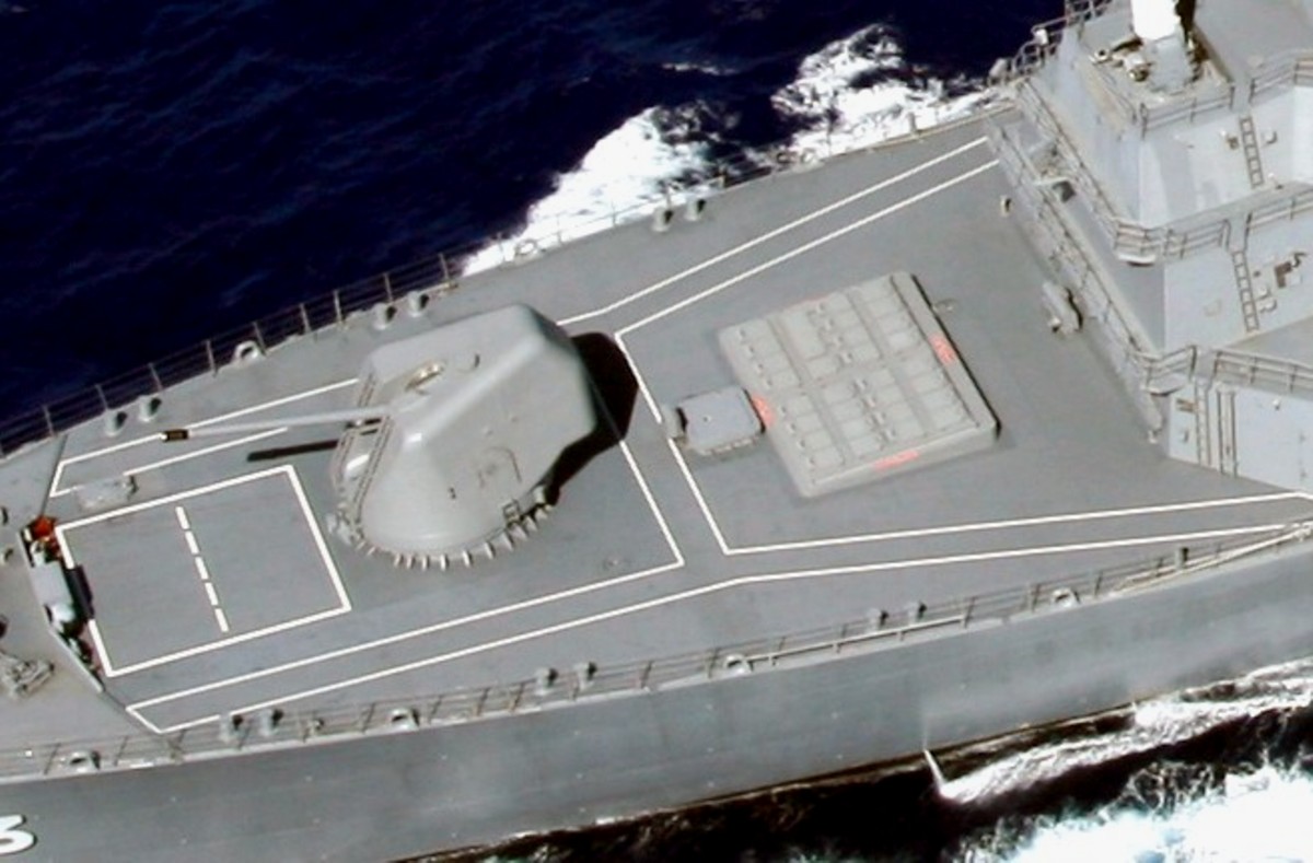 oto melara breda 127/54c compact naval gun 127mm 5-inches 54-caliber 12 kongou ddg jmsdf japan navy