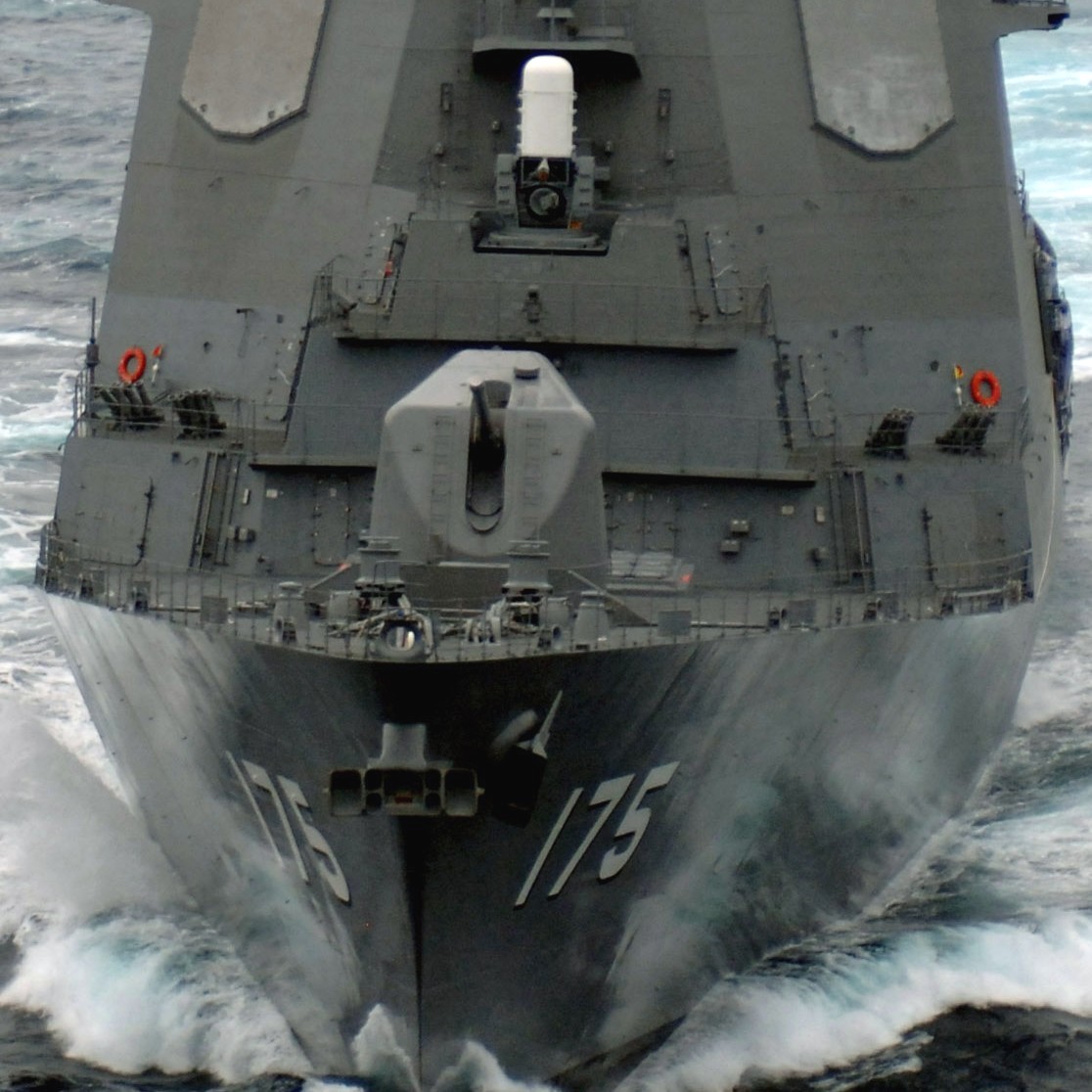 oto melara breda 127/54c compact naval gun 127mm 5-inches 54-caliber 15 kongou class ddg jmsdf myoko japan