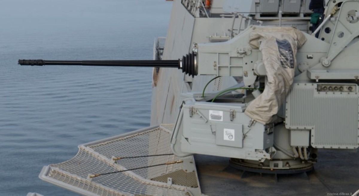 kba 25/80 mm machine gun system oto melara breda oerlikon leonardo italian navy marina militare 18