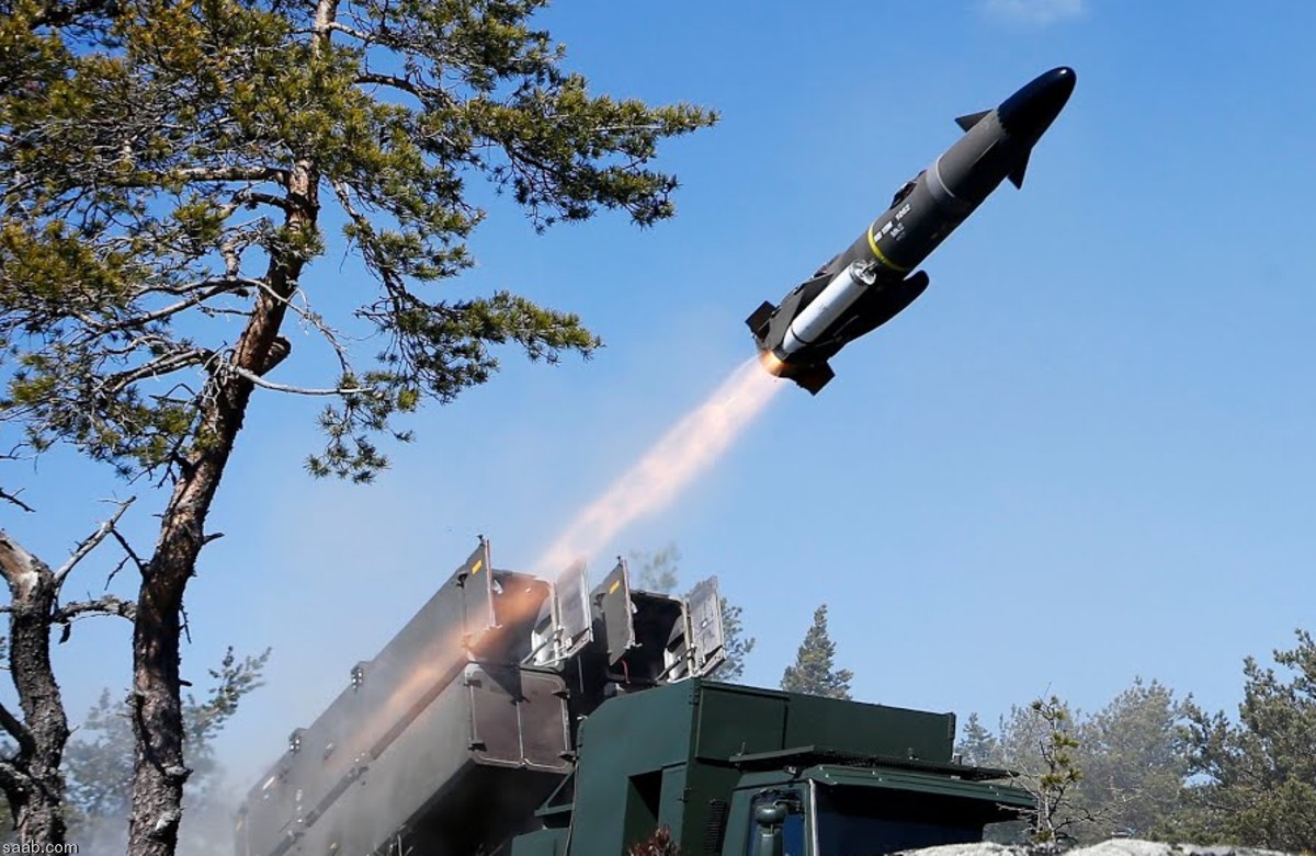 rbs-15 robotsystem anti-ship ssm land-attack missile saab bofors diehl mk.3 mk.4 gungnir swedish navy german finnish polish 08