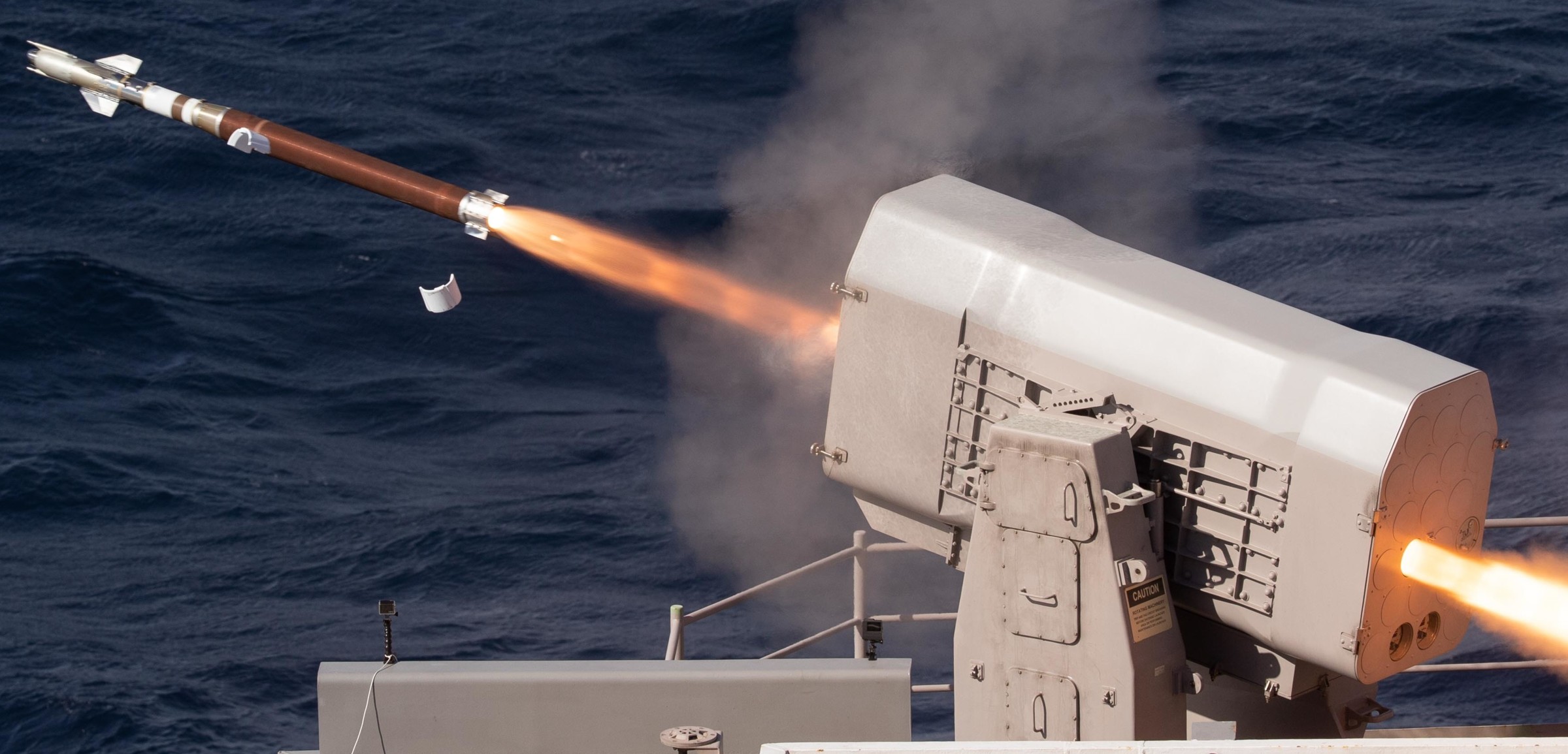 rim-116 rolling airframe missile ram ciws mk.49 launching system mk.31 gmws 43