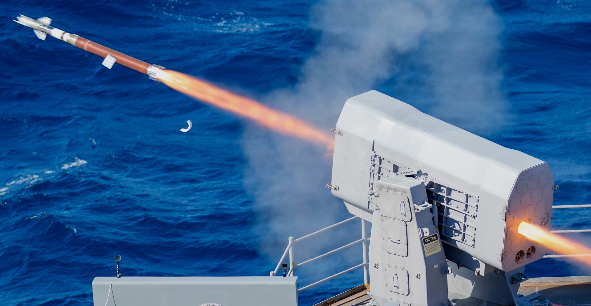 rim-116 rolling airframe missile ram ciws mk.49 launching system mk.31 gmws 44