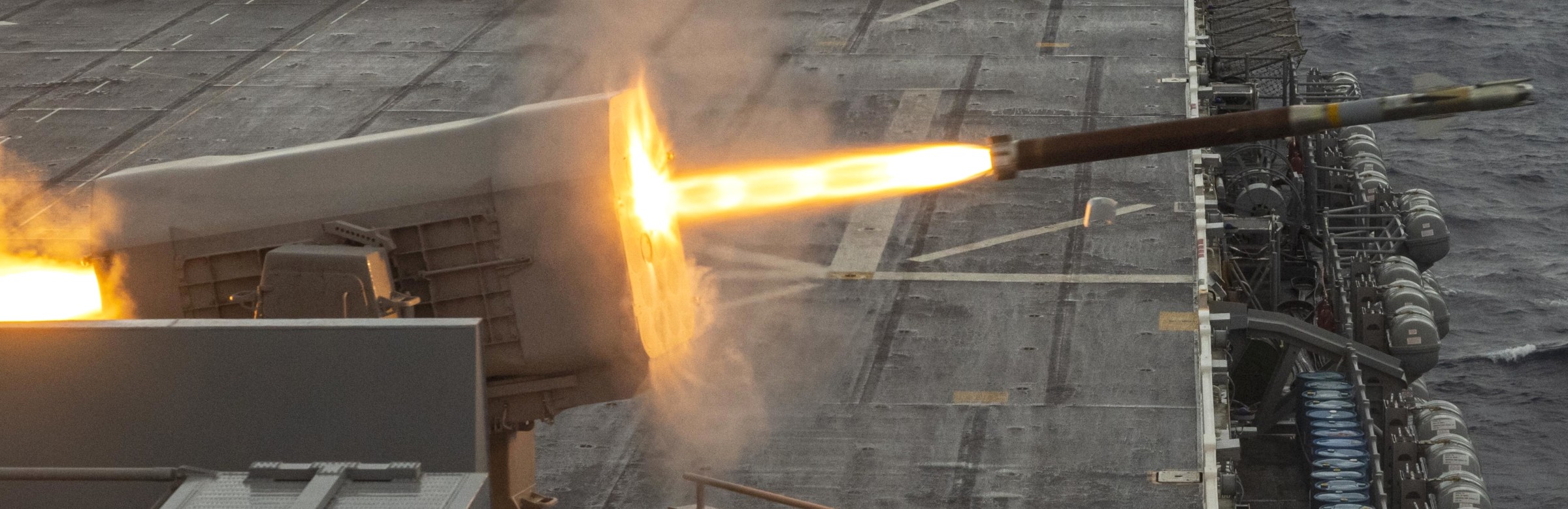 rim-116 rolling airframe missile ram ciws mk.49 launching system mk.31 gmws 47