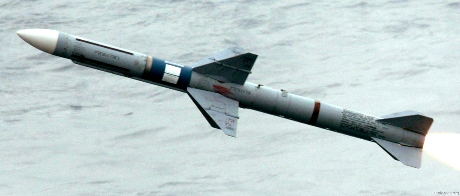 rim-7 sea sparrow missile nato nssm sam bpdms nato 02a raytheon