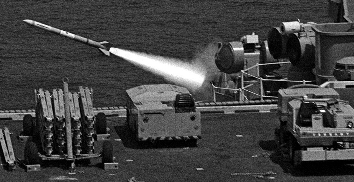 rim-7 sea sparrow missile nato nssm sam bpdms nato 33a