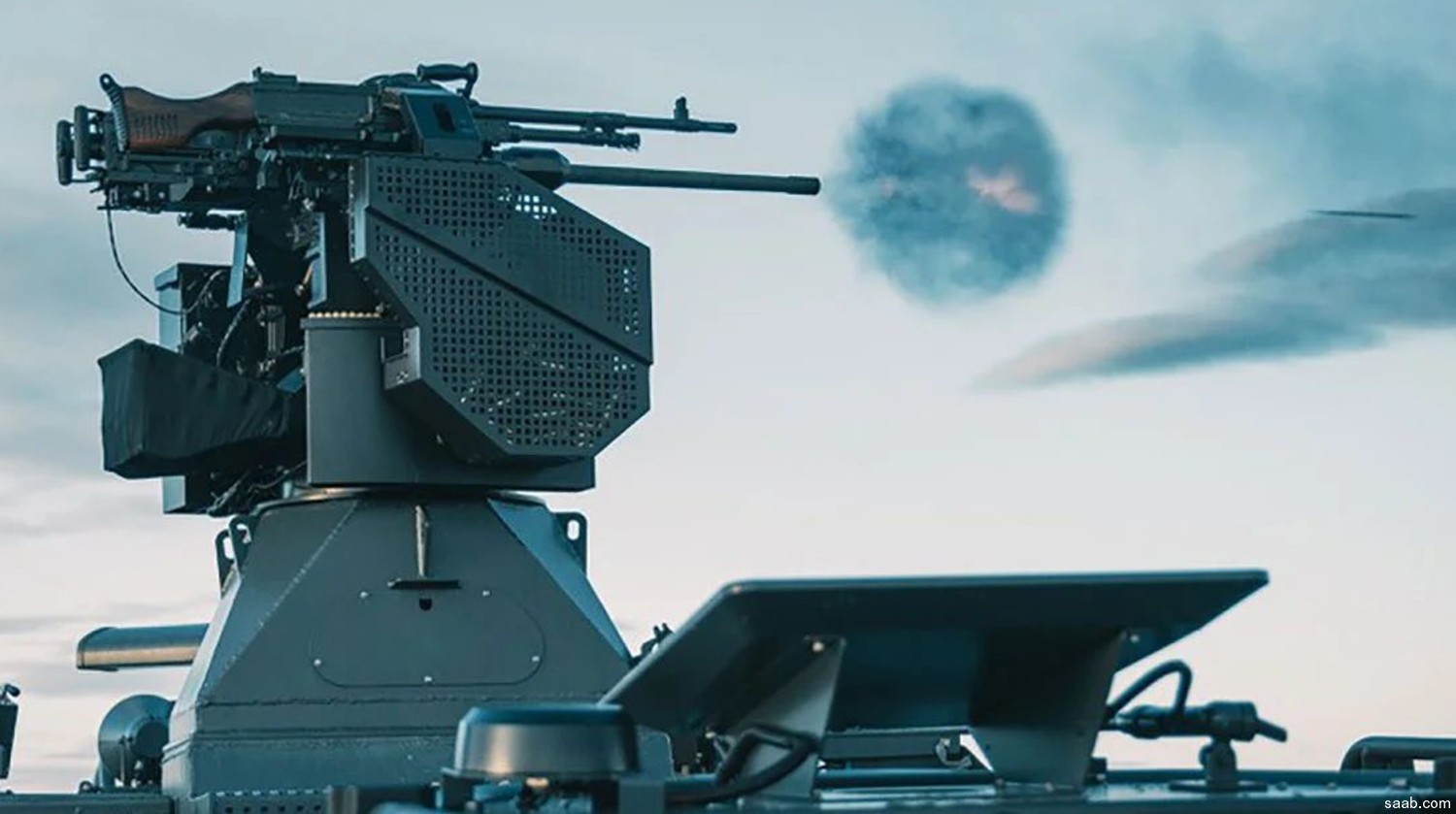 saab trackfire remote weapon station rws machine gun system 05