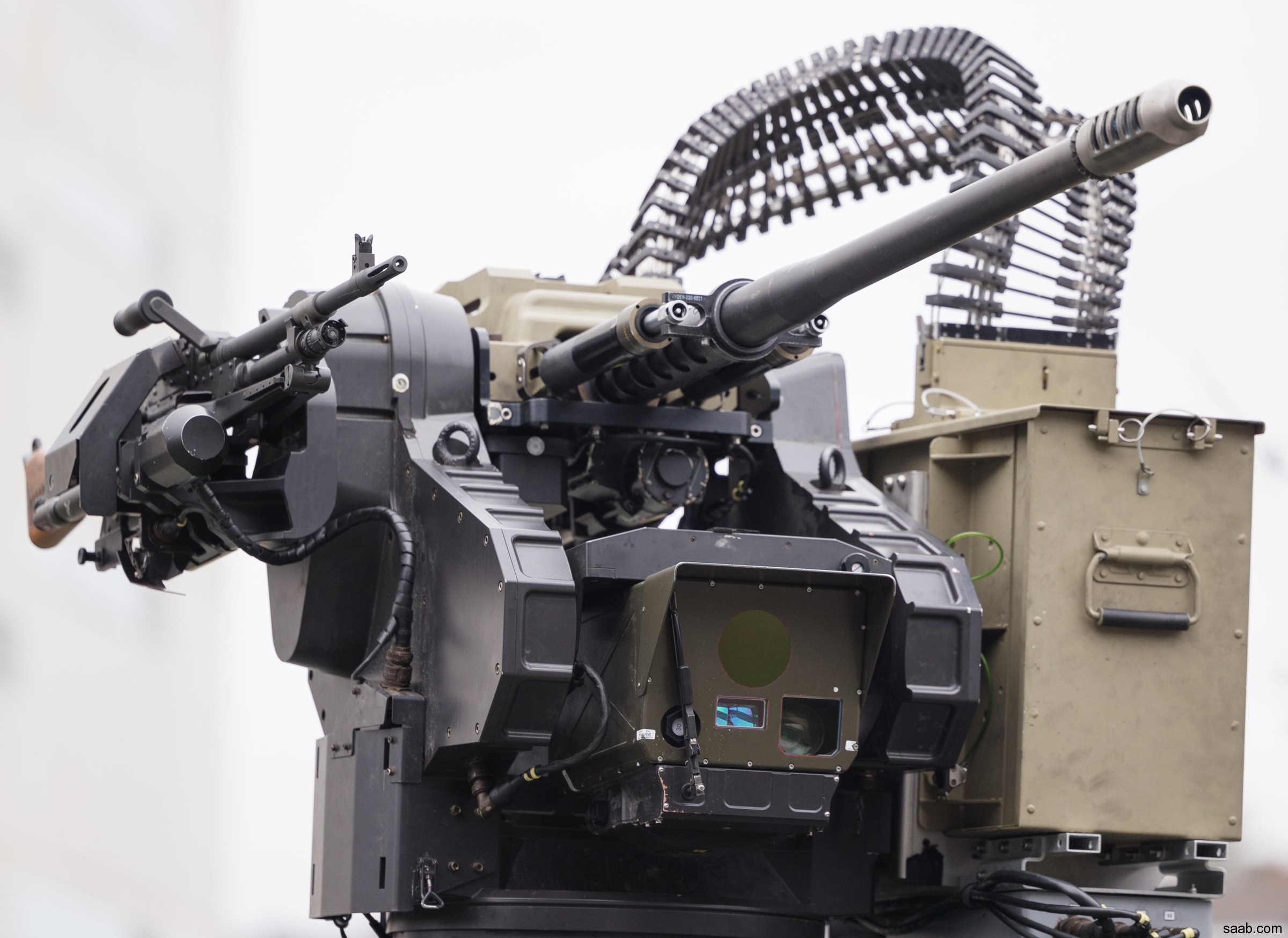 saab trackfire remote weapon station rws machine gun system 06