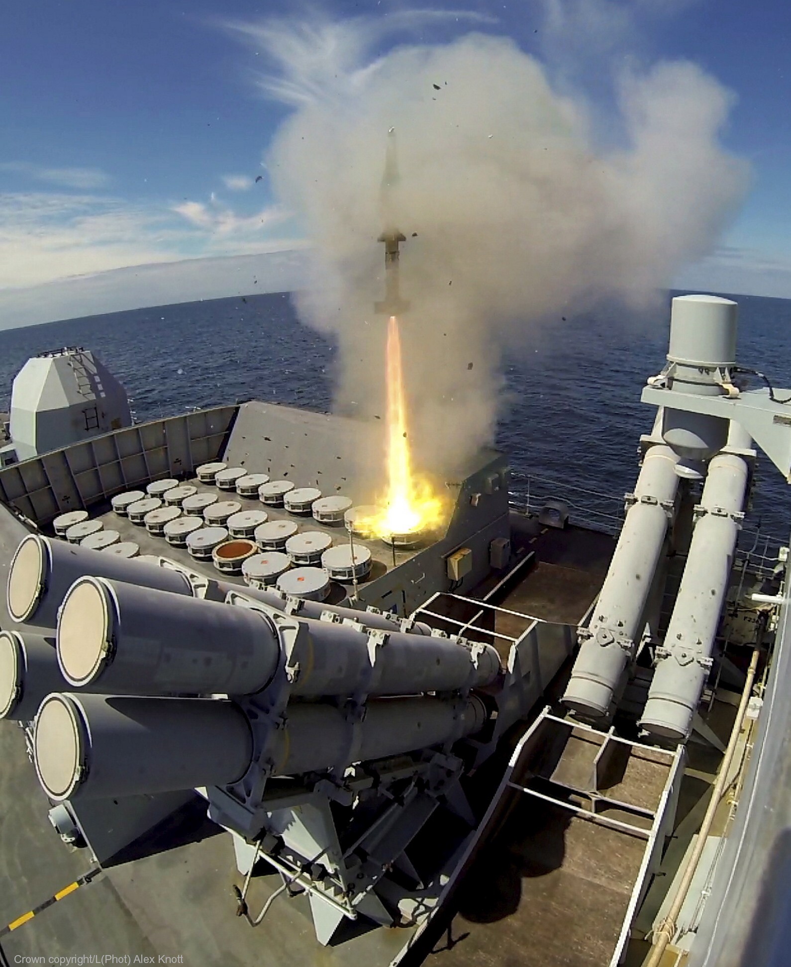 sea wolf sam missile gws-26 guided weapon system vertical launch type 23 duke class frigate royal navy 10