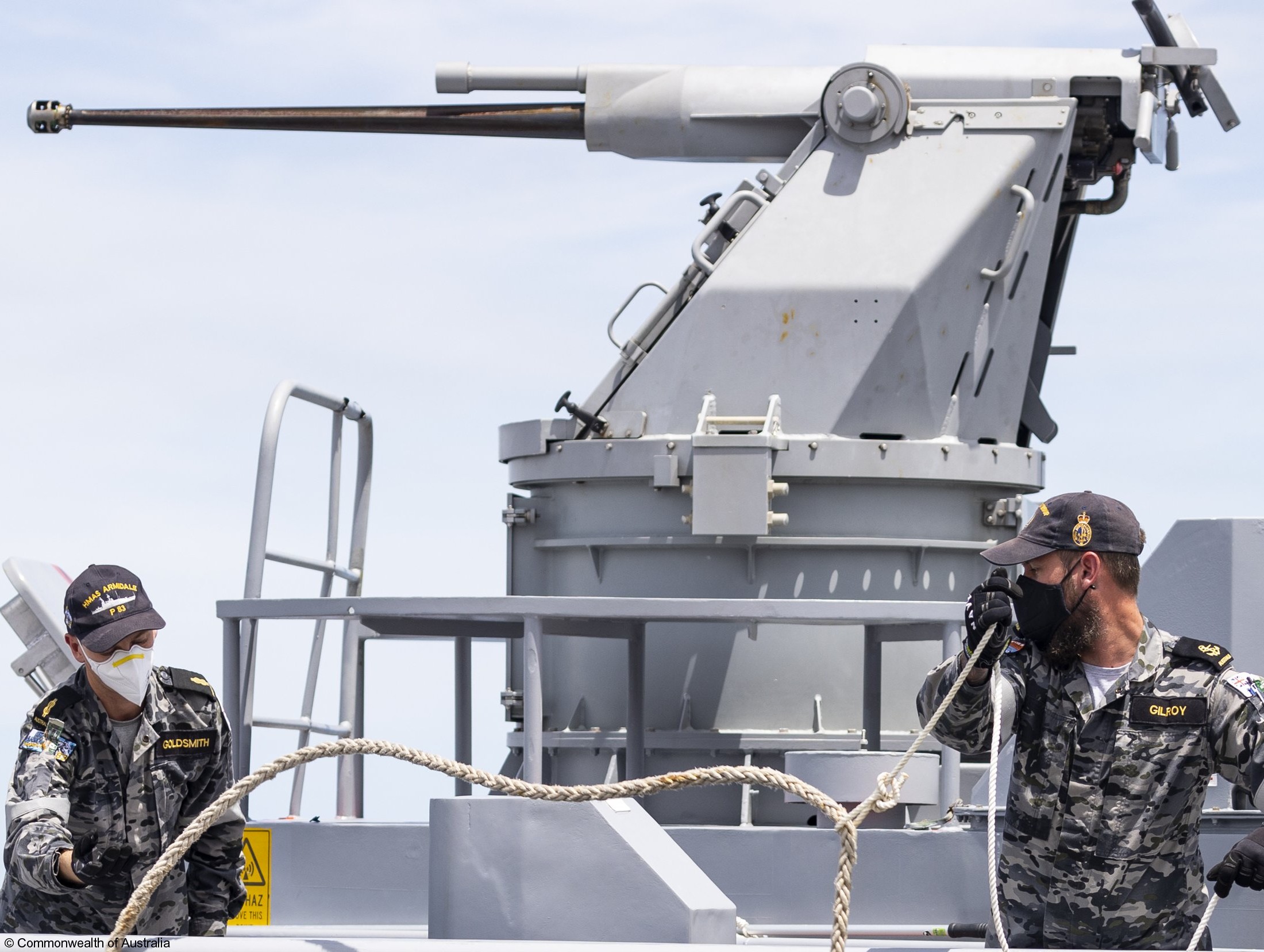 rafael typhoon stabilized remote naval weapon station nws 25mm 06